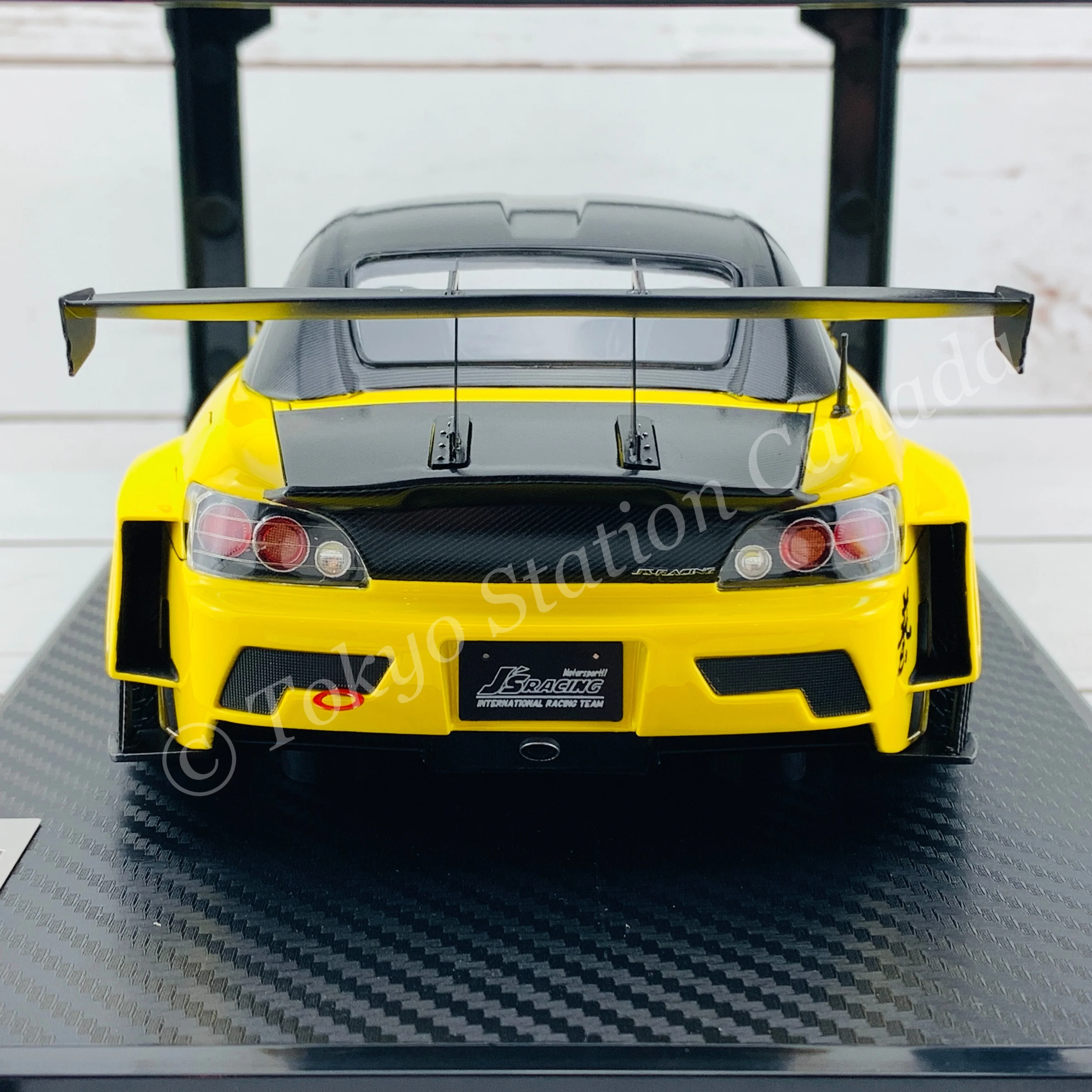 Ignition Model 1/18 J'S RACING S2000 (AP1) Yellow IG2014 - Image 5