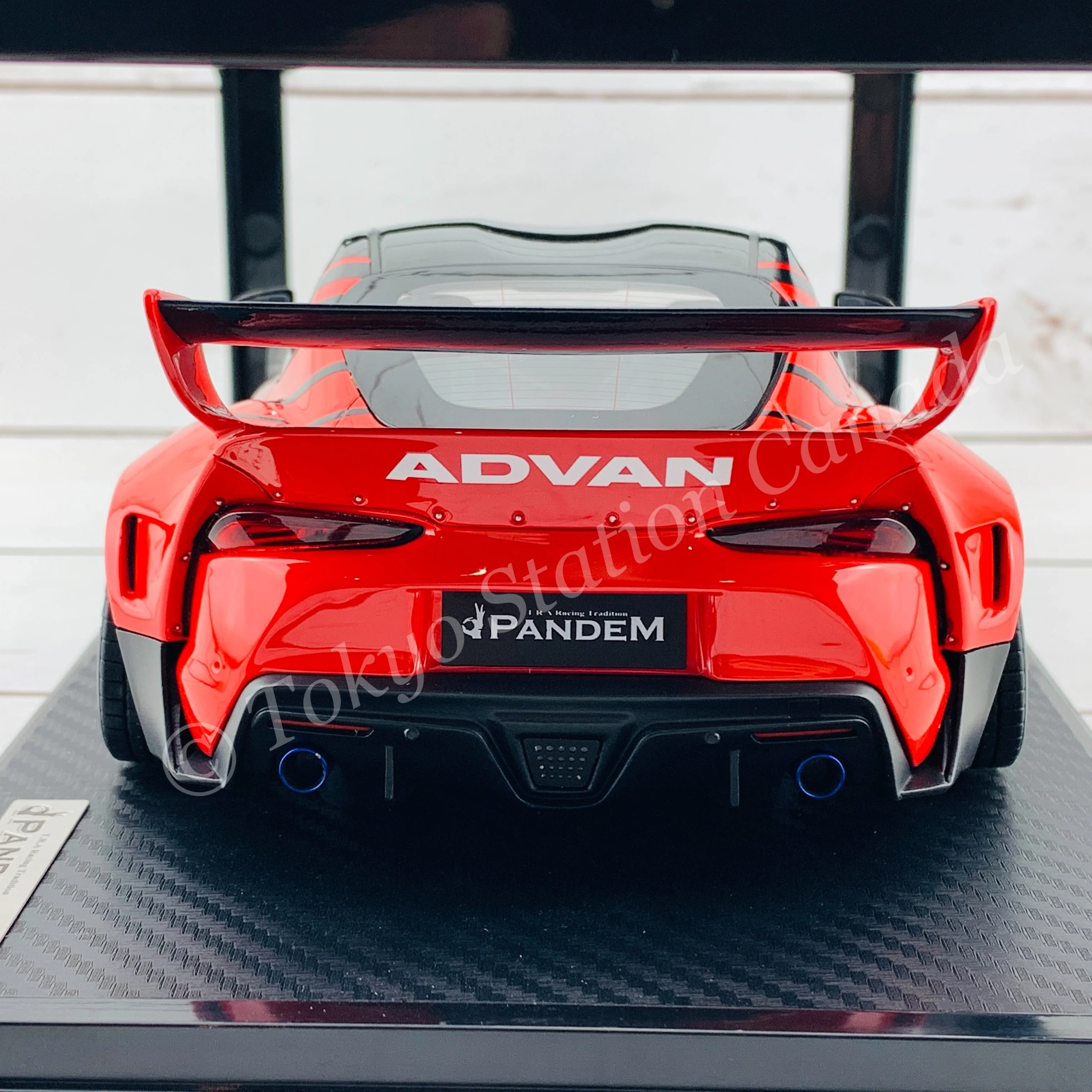 Ignition Model 1/18 PANDEM Supra (A90) Black/Red IG2199 - Image 5