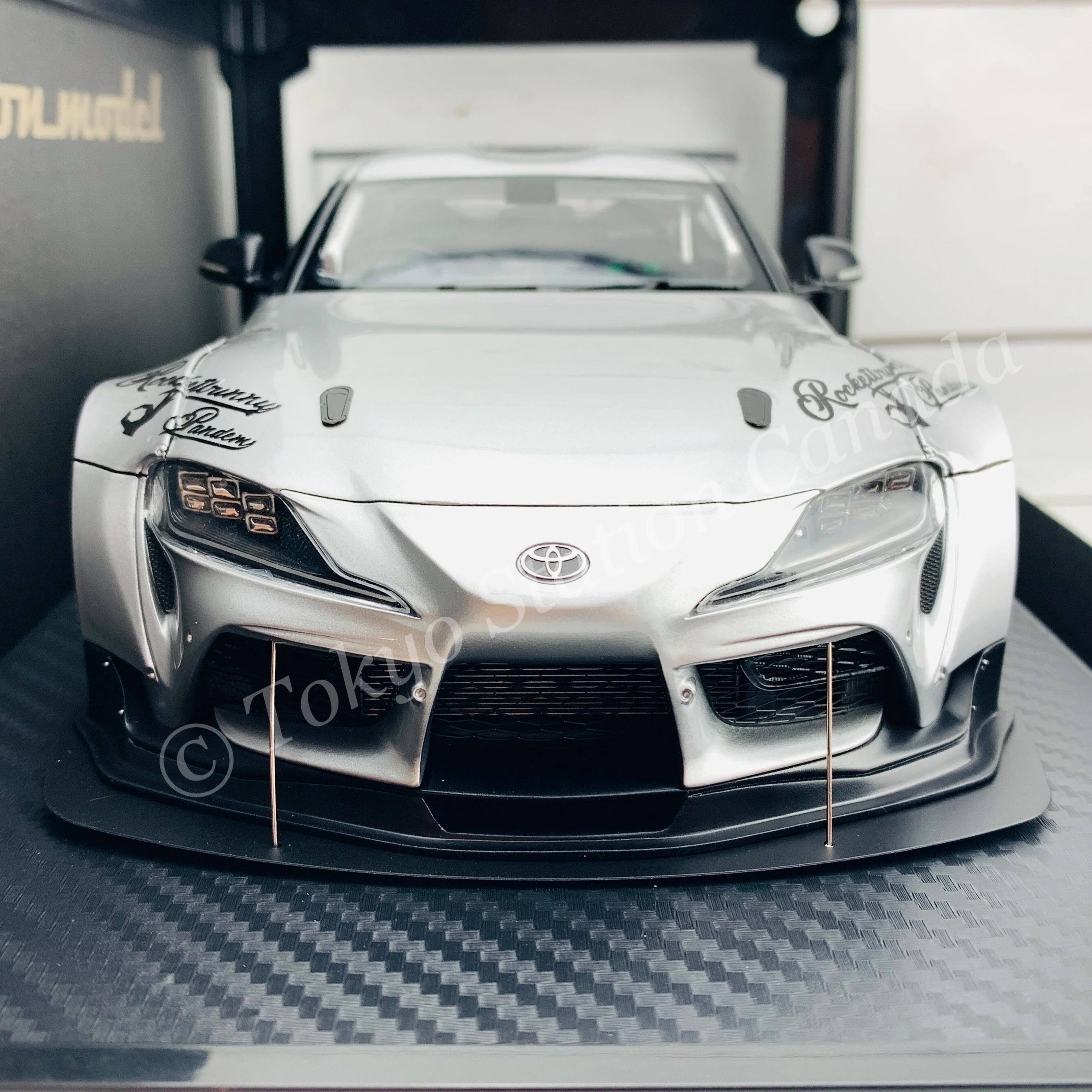 Ignition Model 1/18 PANDEM Supra (A90) Silver IG2038 - Image 4