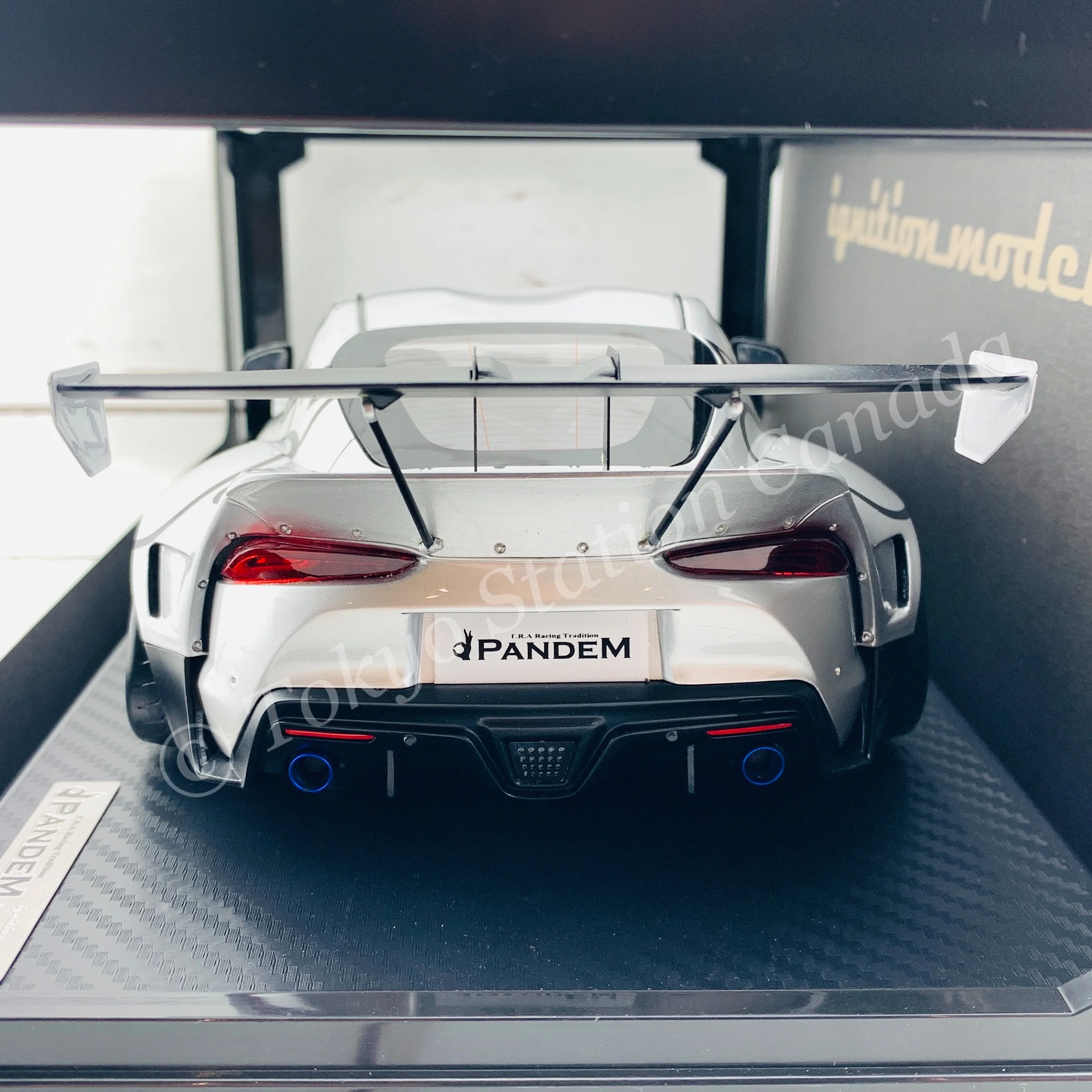 Ignition Model 1/18 PANDEM Supra (A90) Silver IG2038 - Image 5
