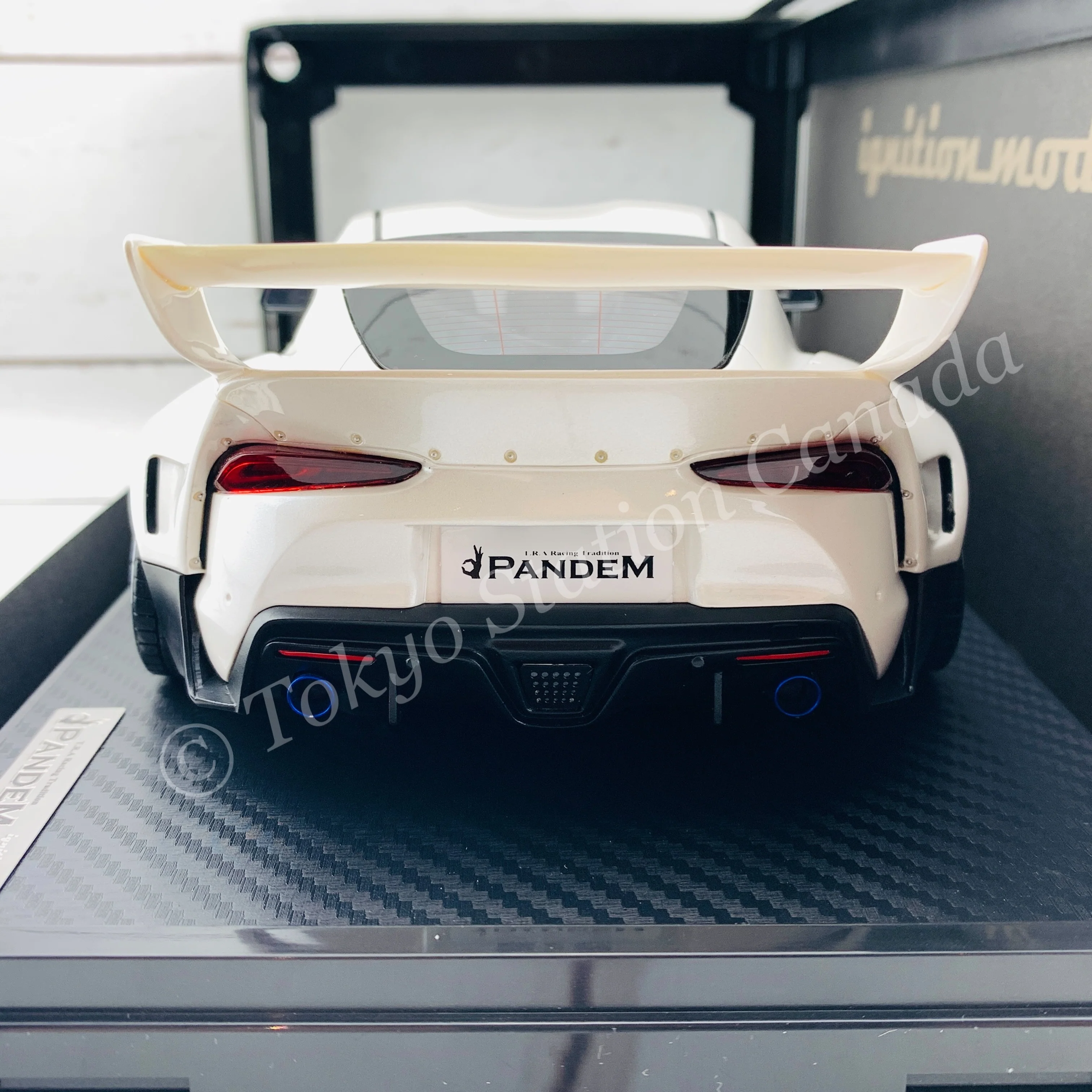 Ignition Model 1/18 PANDEM Supra (A90) Pearl White IG2036 - Image 6
