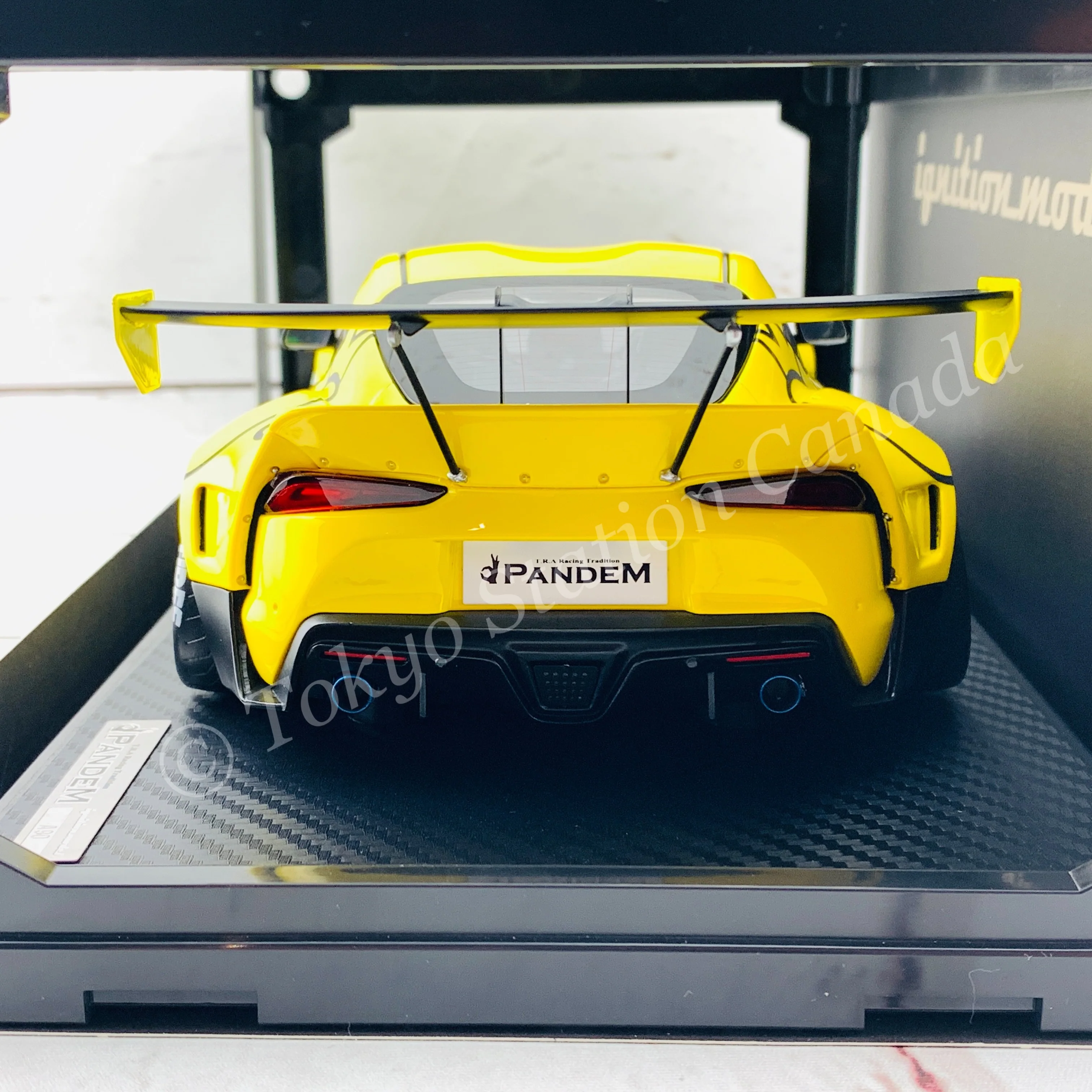Ignition Model 1/18 PANDEM Supra (A90) Yellow IG2039 - Image 7