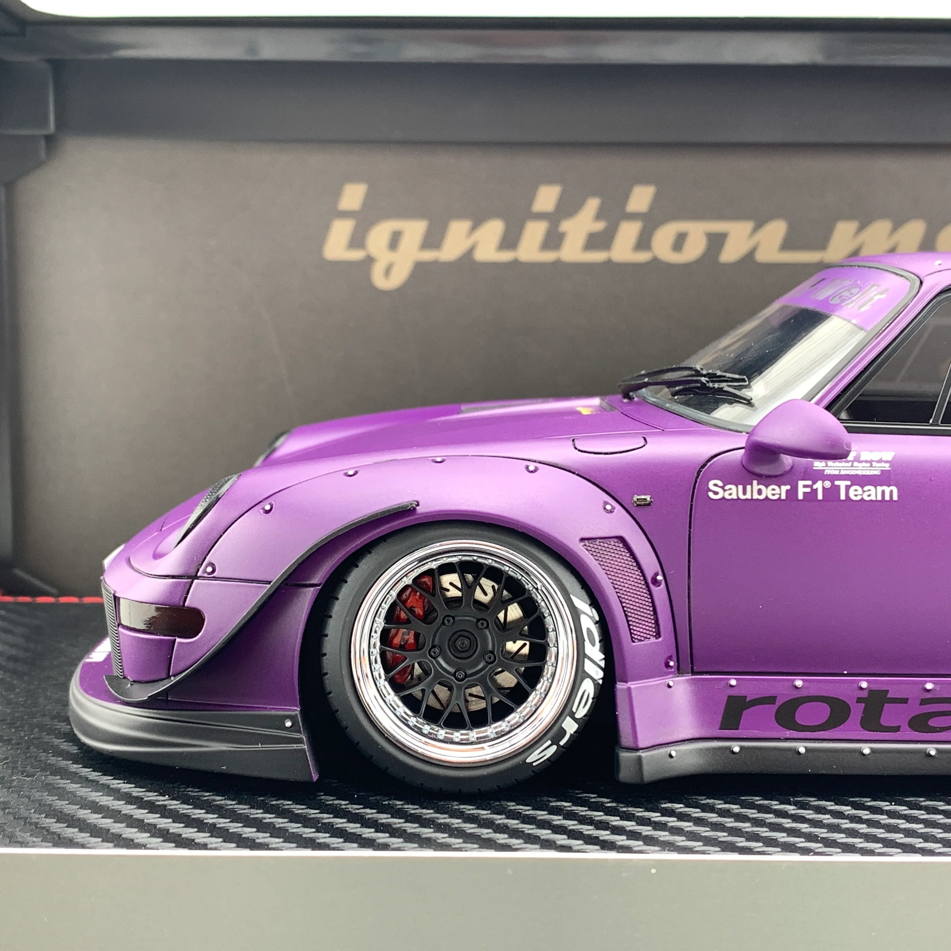 Ignition Model 1/18 RWB 993 Matt Purple IG1958 - Image 2