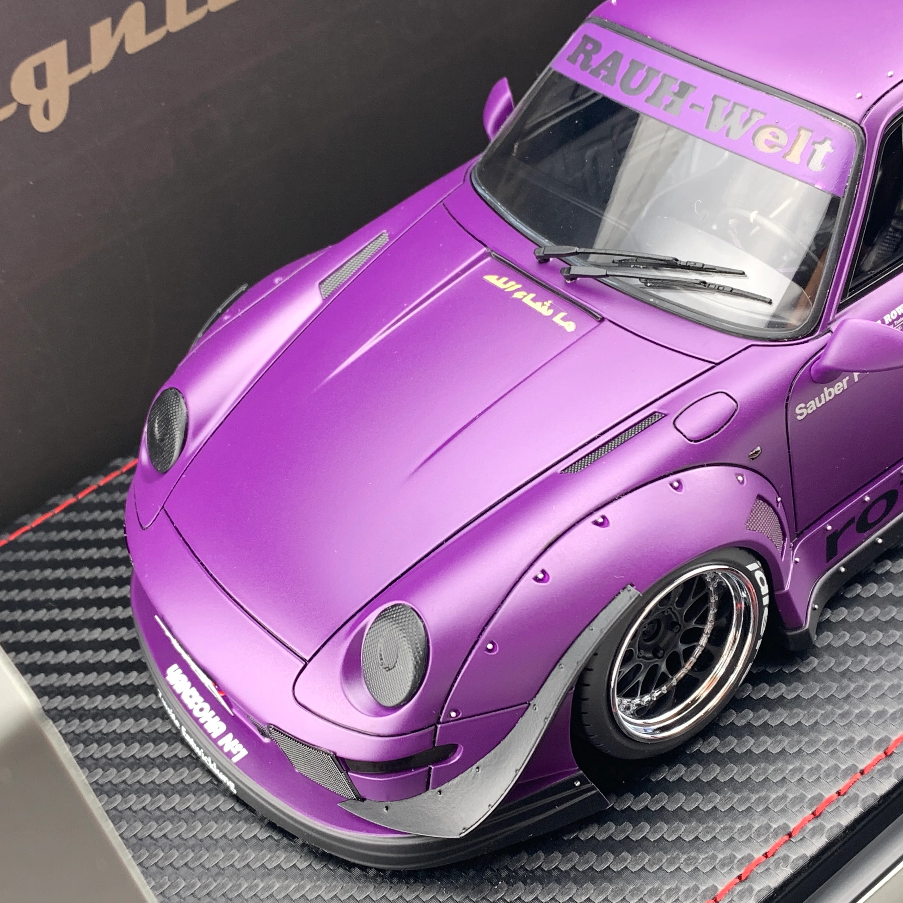 Ignition Model 1/18 RWB 993 Matt Purple IG1958 - Image 8