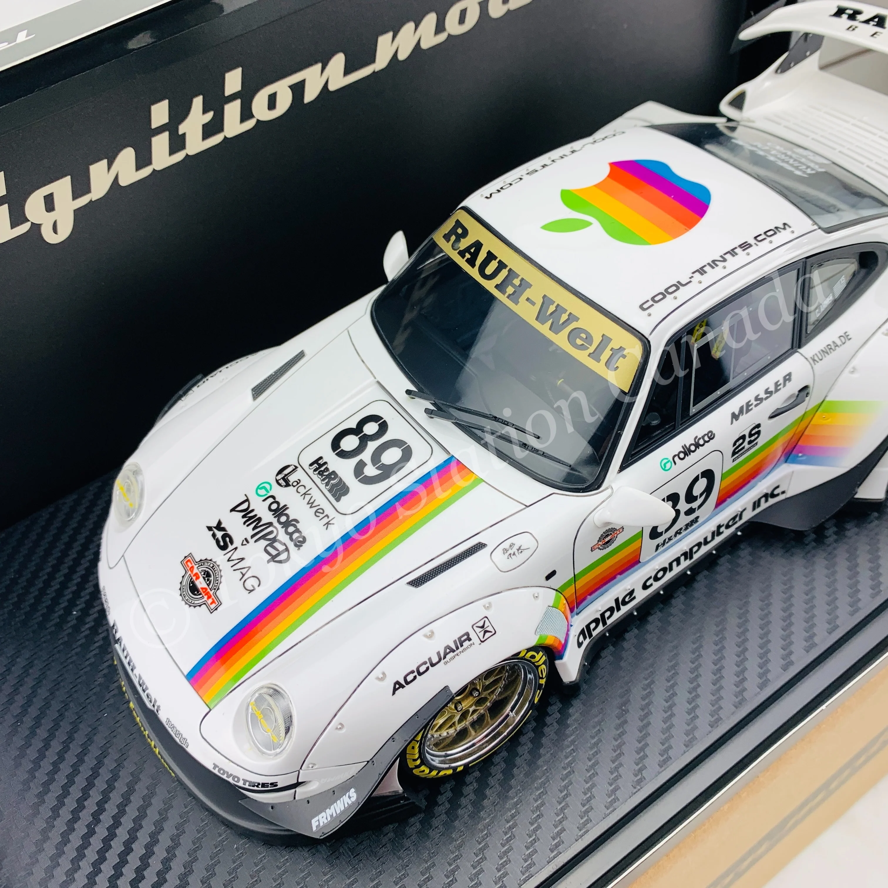 Ignition Model 1/18 RWB 993 WHITE IG1959 - Image 2