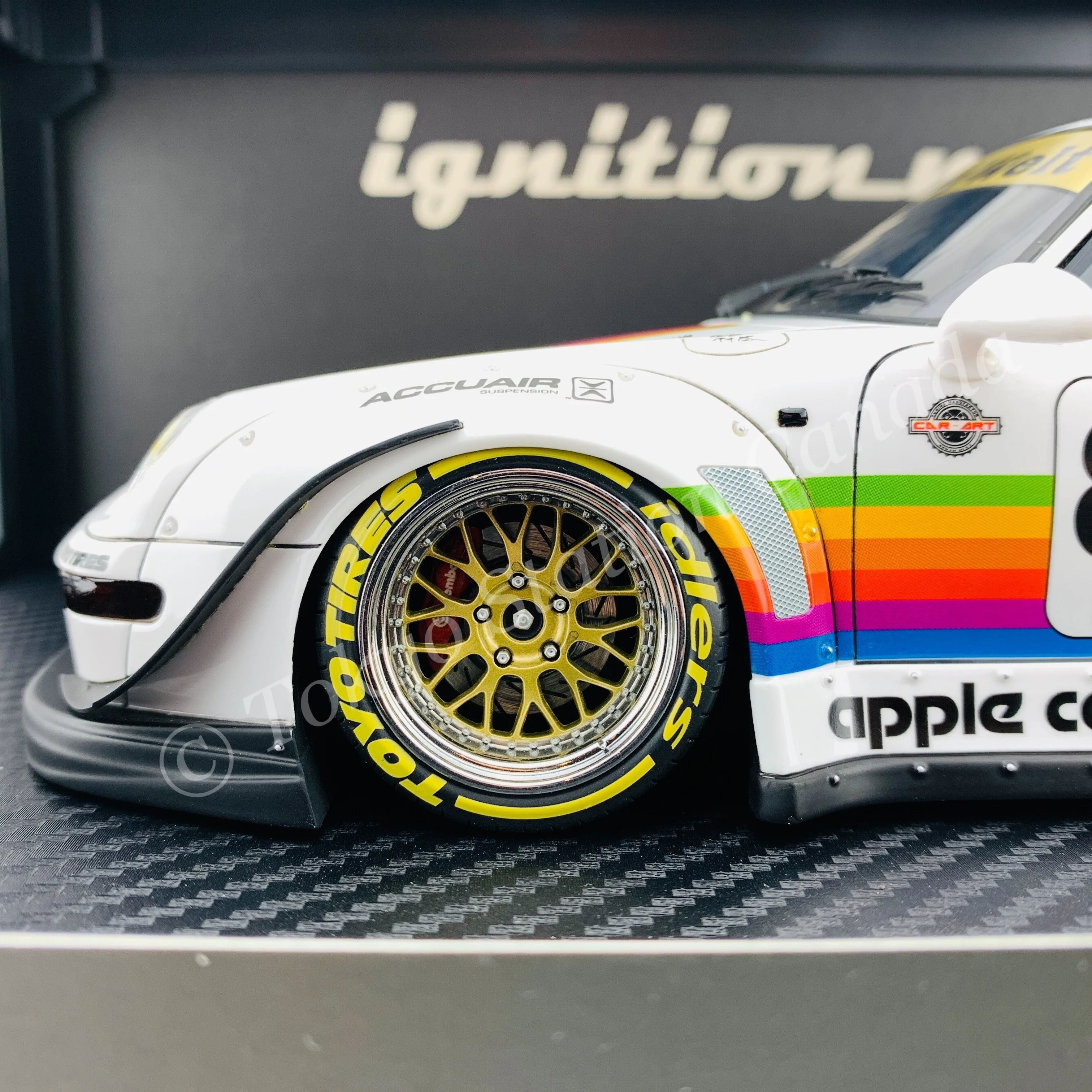 Ignition Model 1/18 RWB 993 WHITE IG1959 - Image 4