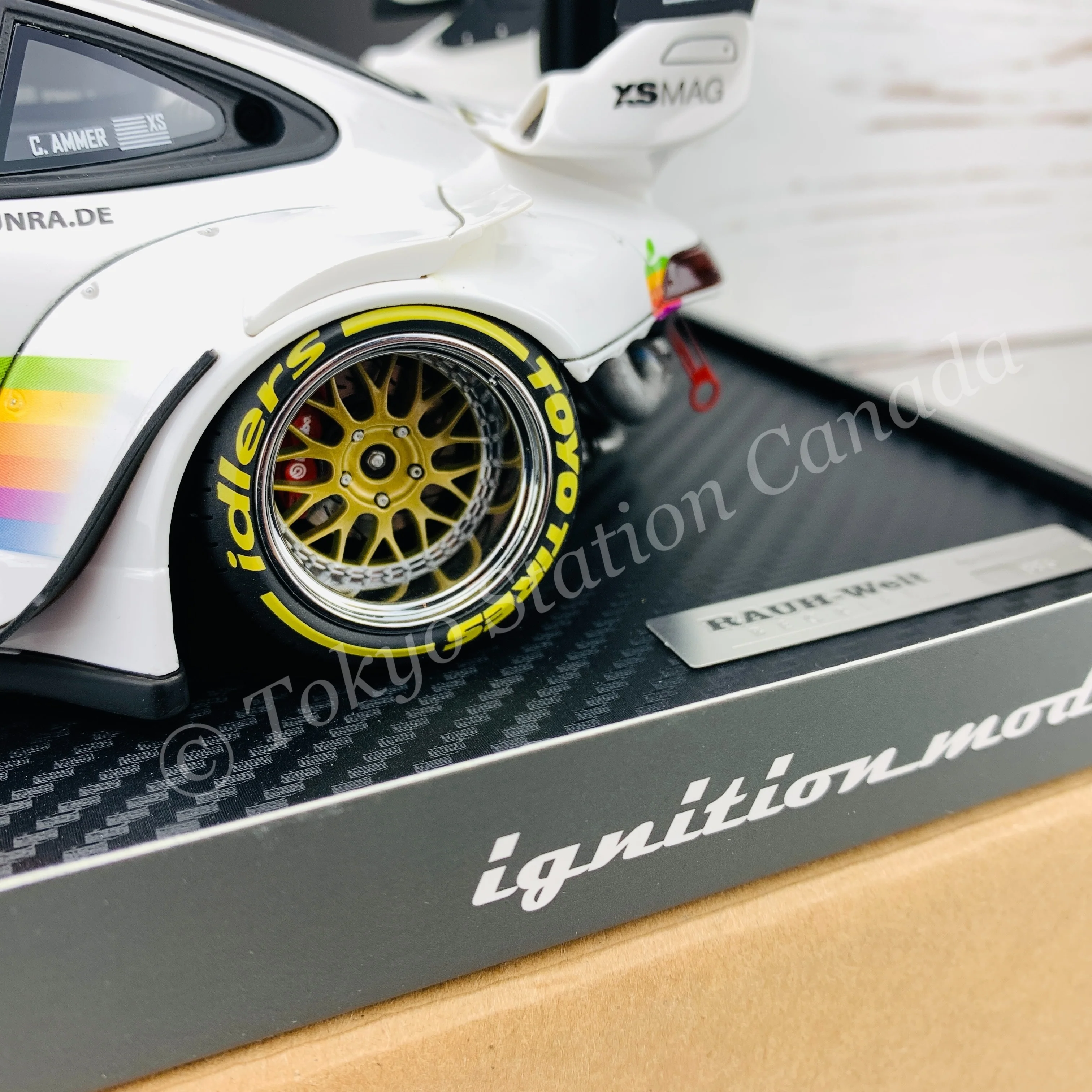 Ignition Model 1/18 RWB 993 WHITE IG1959 - Image 5