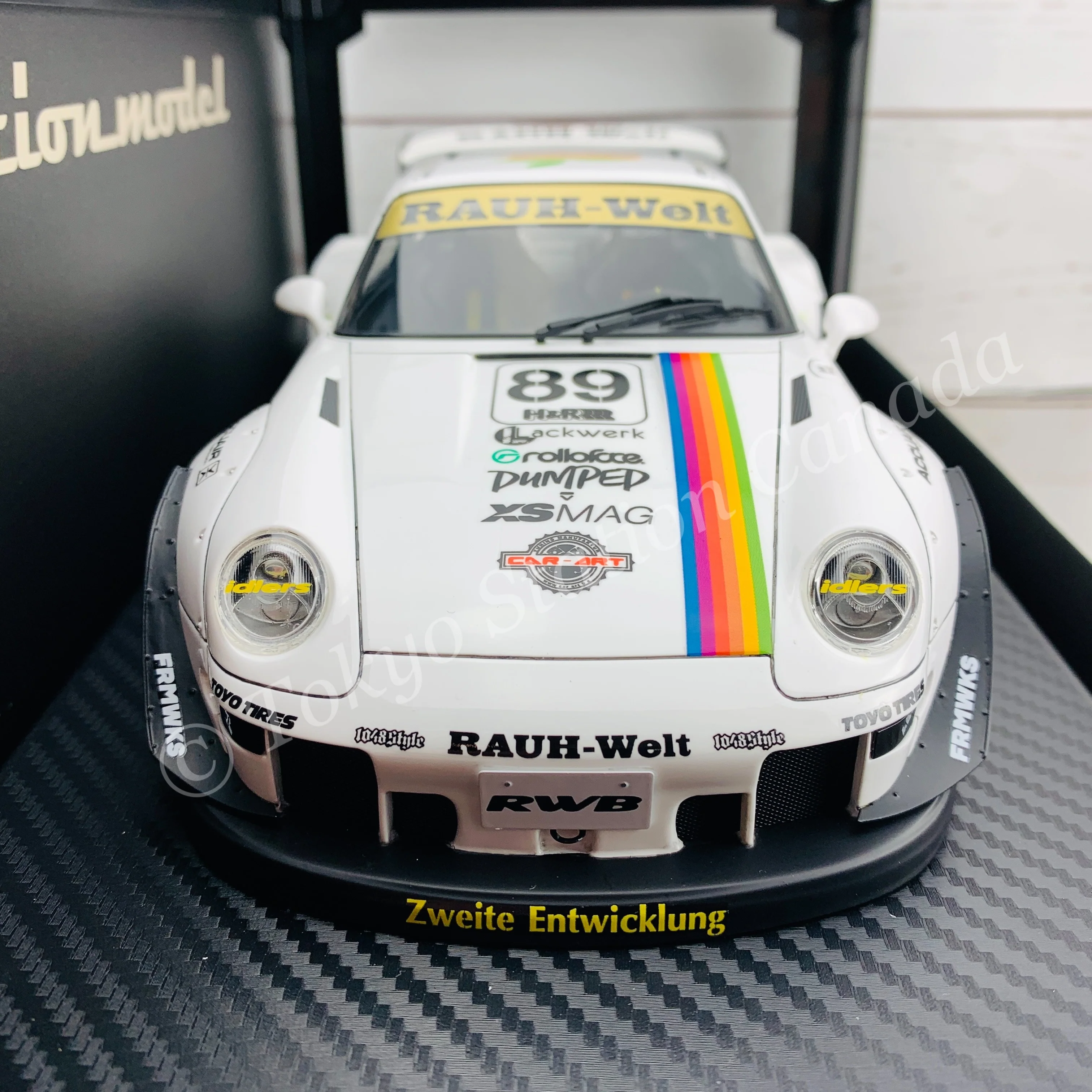Ignition Model 1/18 RWB 993 WHITE IG1959 - Image 6