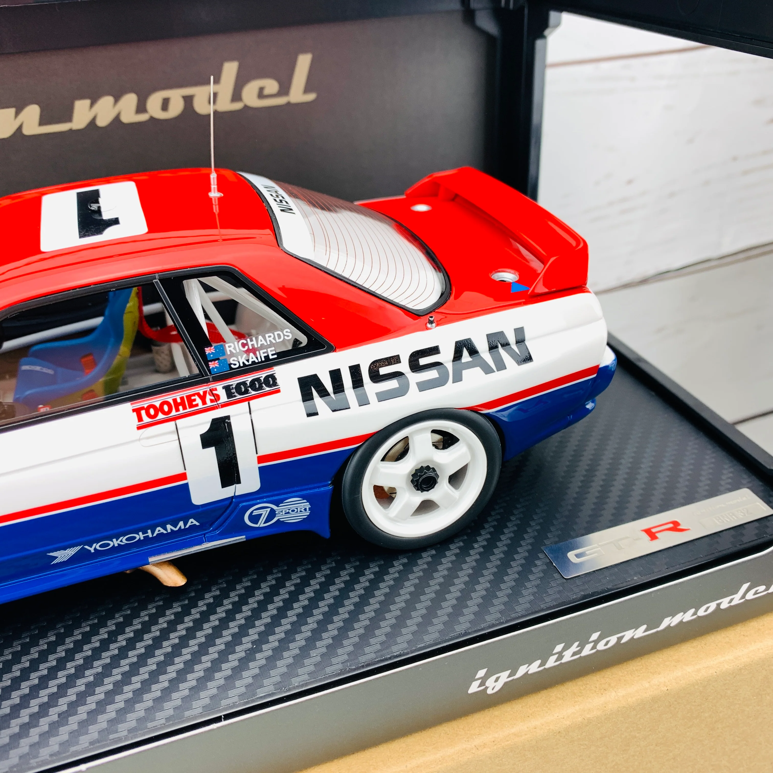 Ignition Model 1/18 SKYLINE GTR #1 1991 Bathurst 1000 Winner IG1917 - Image 3