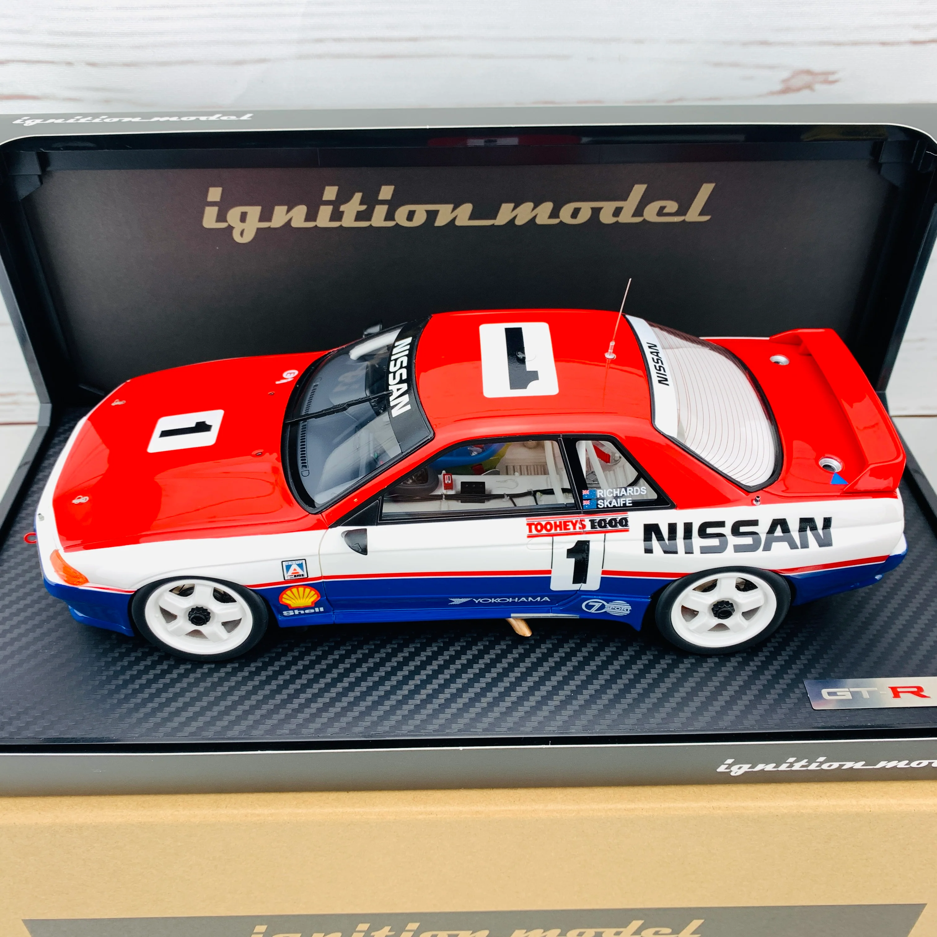 Ignition Model 1/18 SKYLINE GTR #1 1991 Bathurst 1000 Winner IG1917 - Image 4