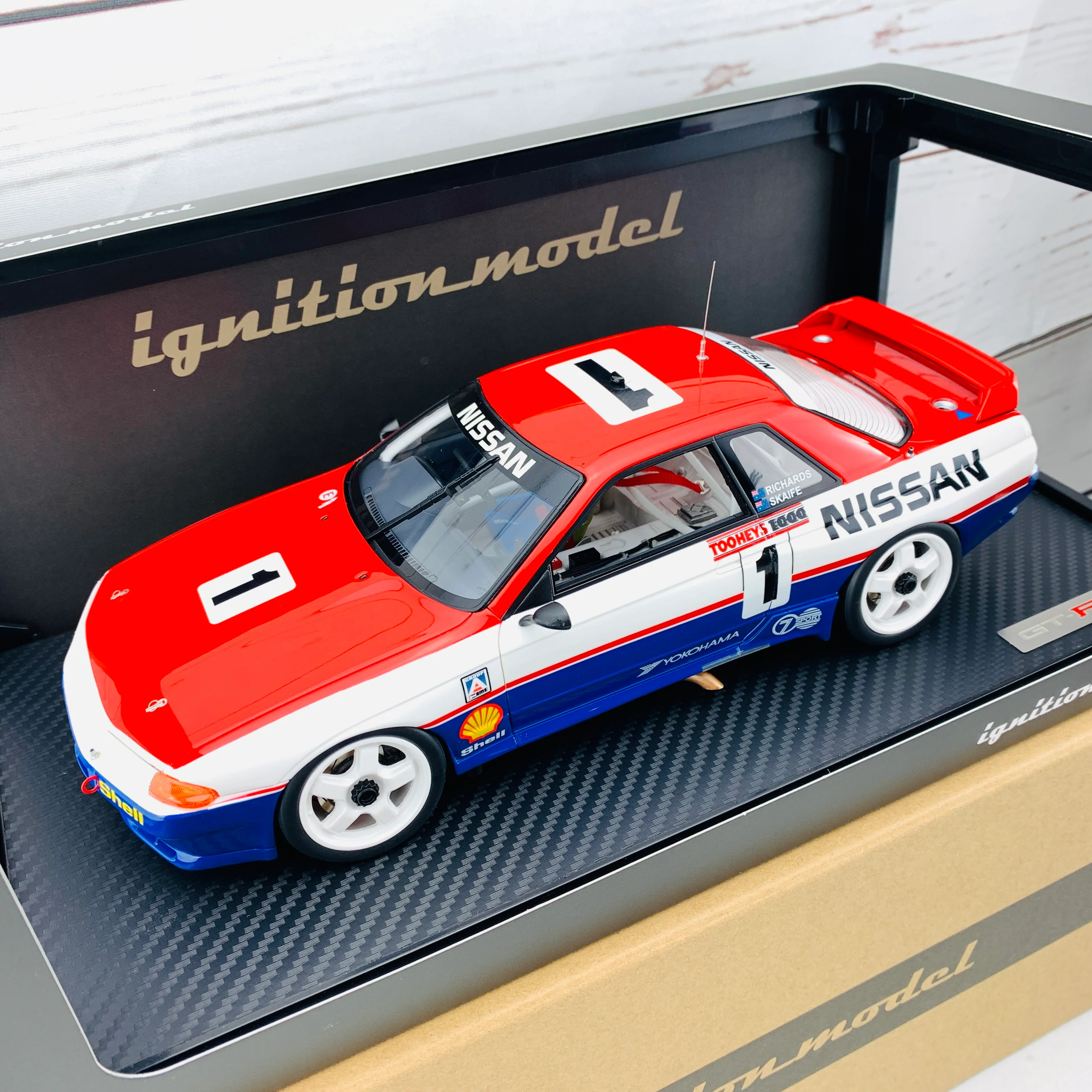 Ignition Model 1/18 SKYLINE GTR #1 1991 Bathurst 1000 Winner IG1917 - Image 5