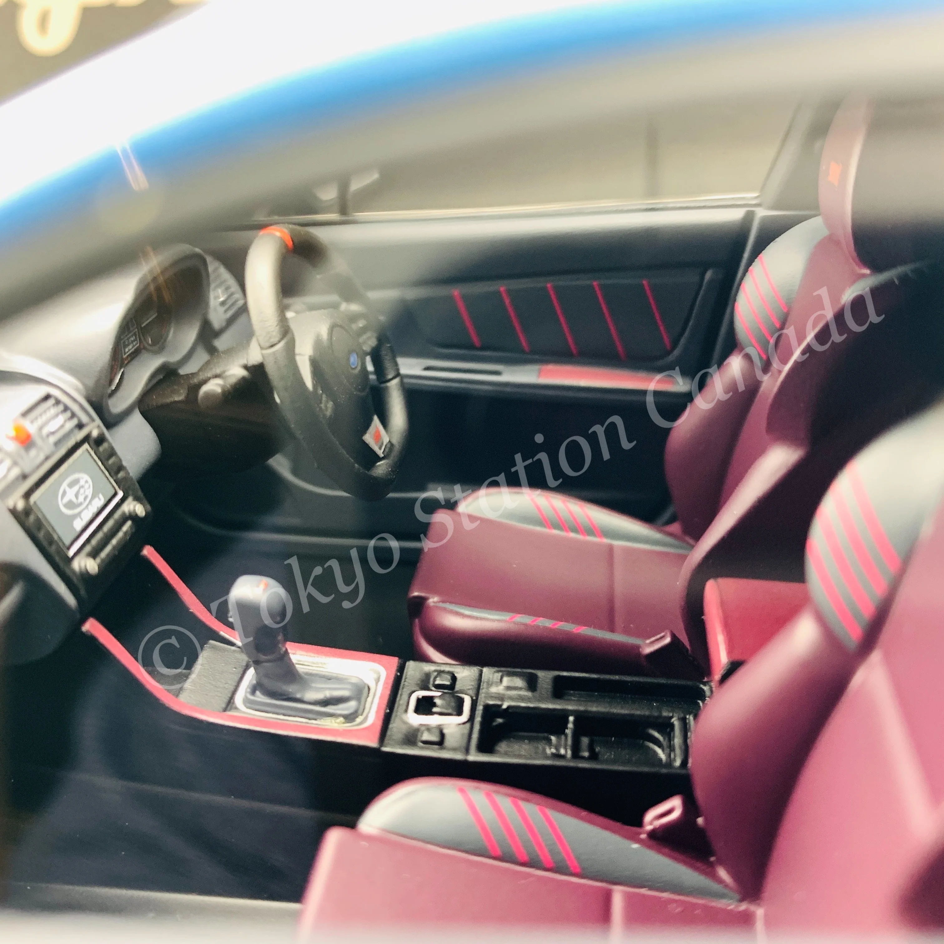Ignition Model 1/18 Subaru Levorg (VMG) 2.0 STi Sport Storm Gray Metallic IG1662 - Image 7