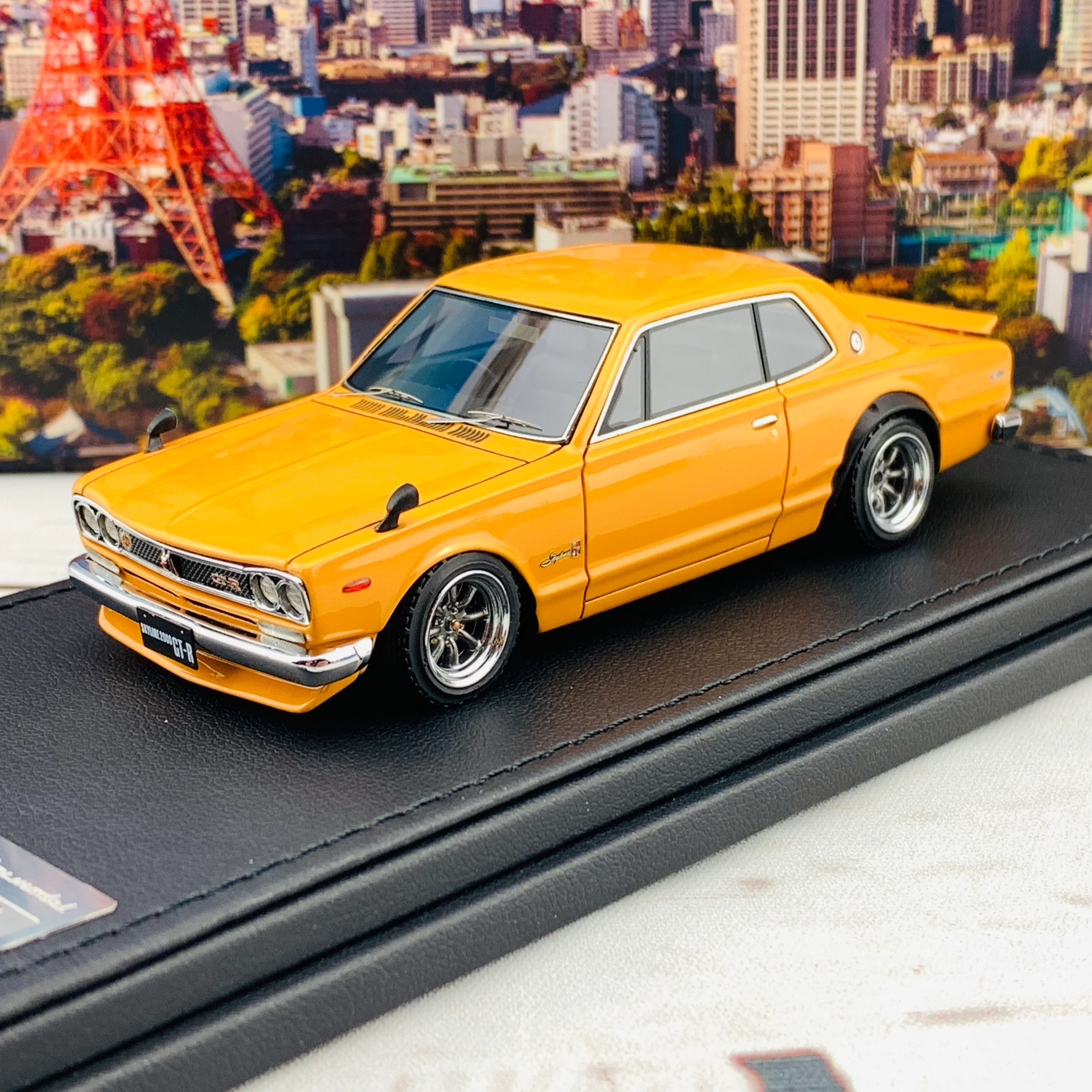 Ignition Model 1/43 Nissan Skyline 2000 GTR (KPGC10) Brown IG1931 - Image 2