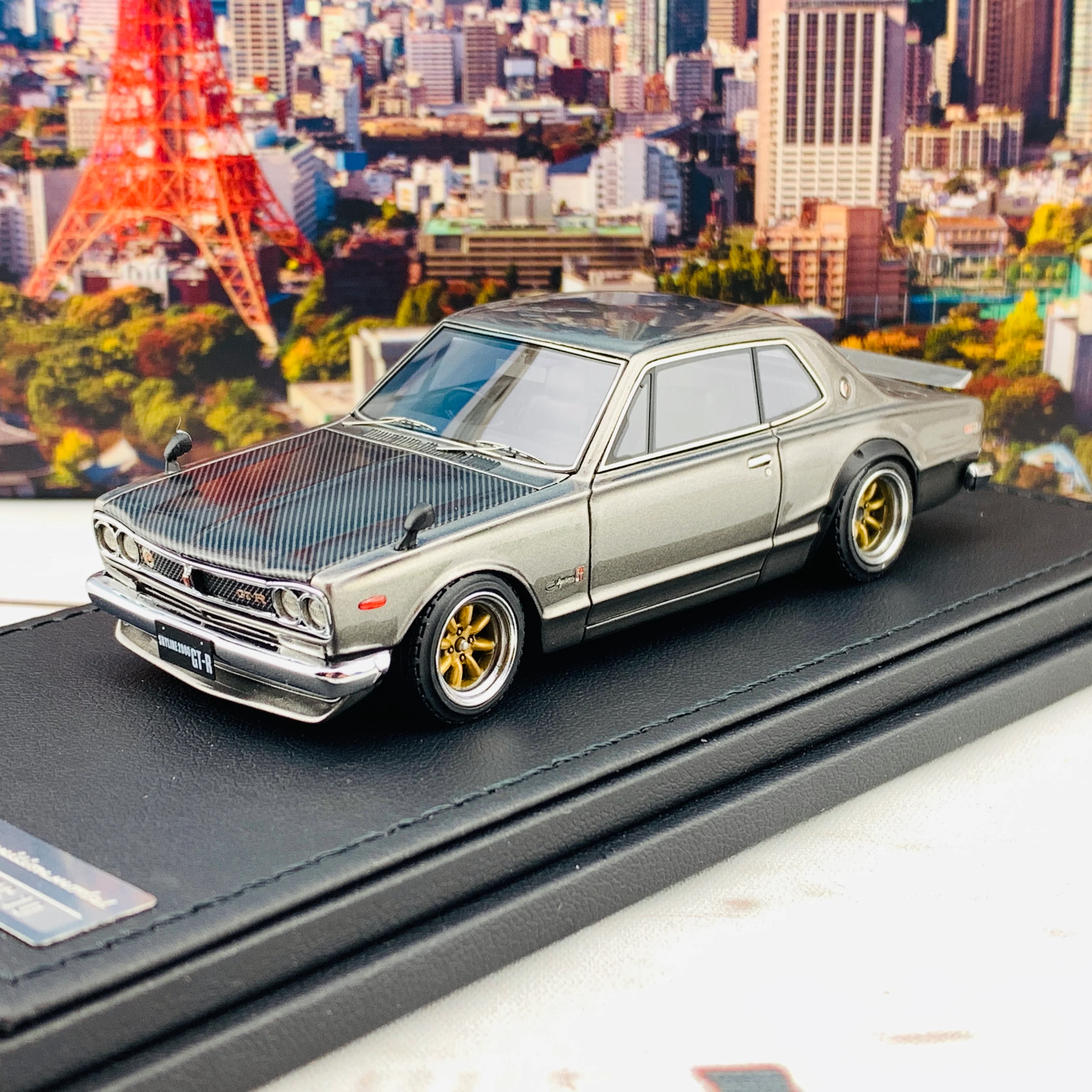 Ignition Model 1/43 Nissan Skyline 2000 GTR (KPGC10) Silver IG1932 - Image 2