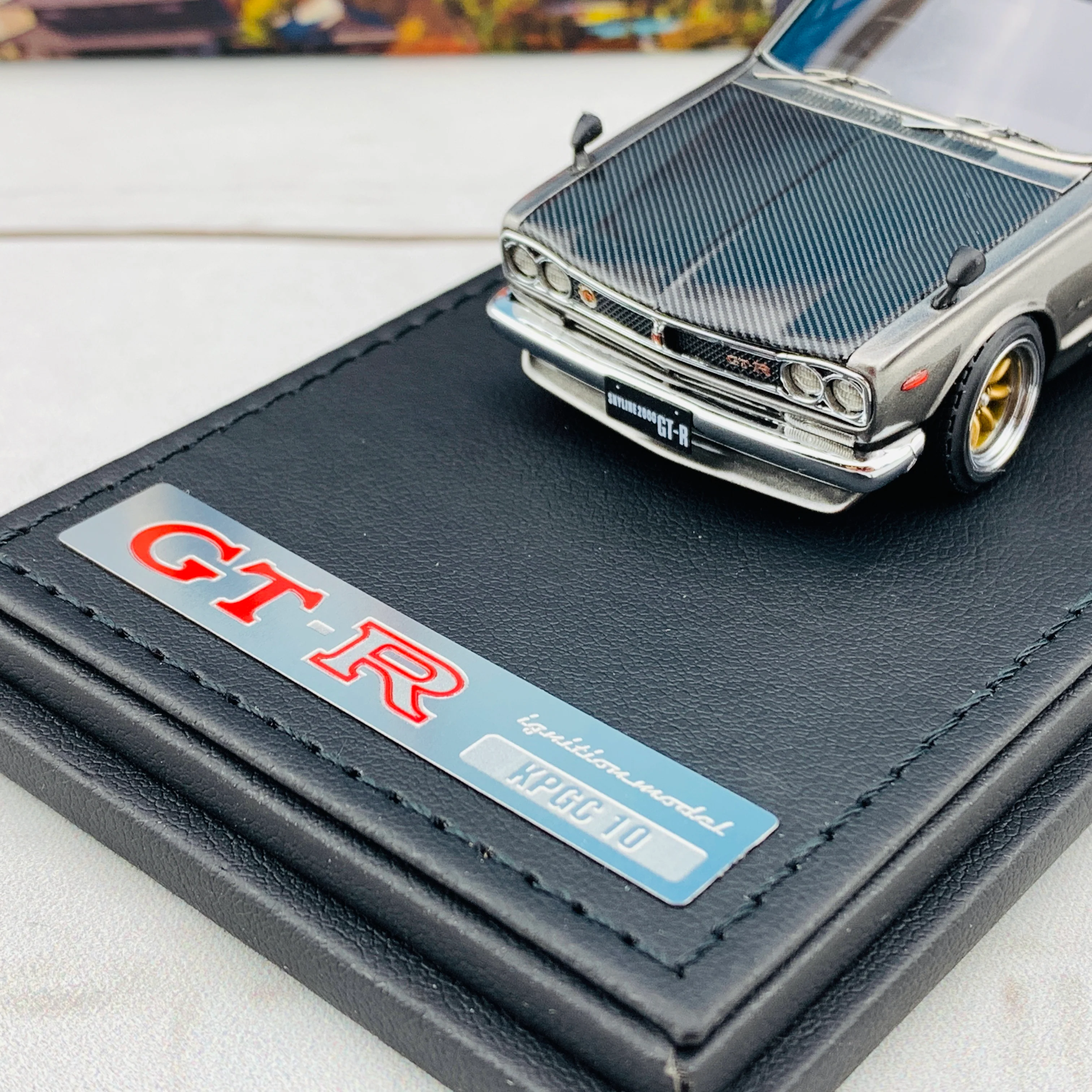 Ignition Model 1/43 Nissan Skyline 2000 GTR (KPGC10) Silver IG1932 - Image 4