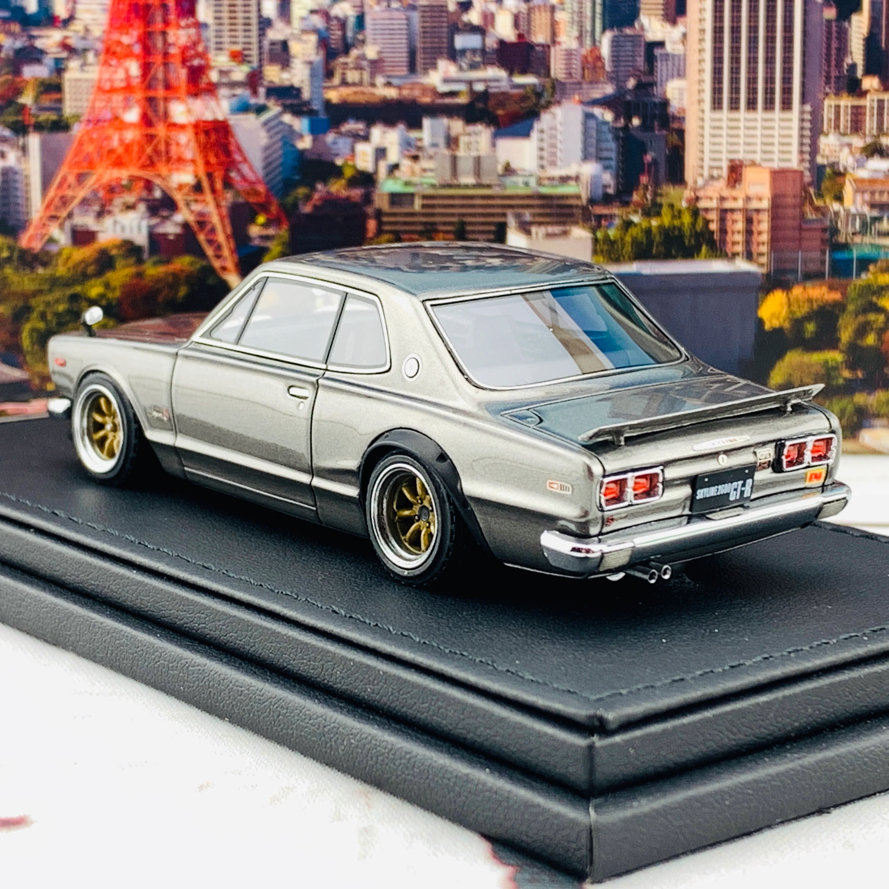 Ignition Model 1/43 Nissan Skyline 2000 GTR (KPGC10) Silver IG1932 - Image 5