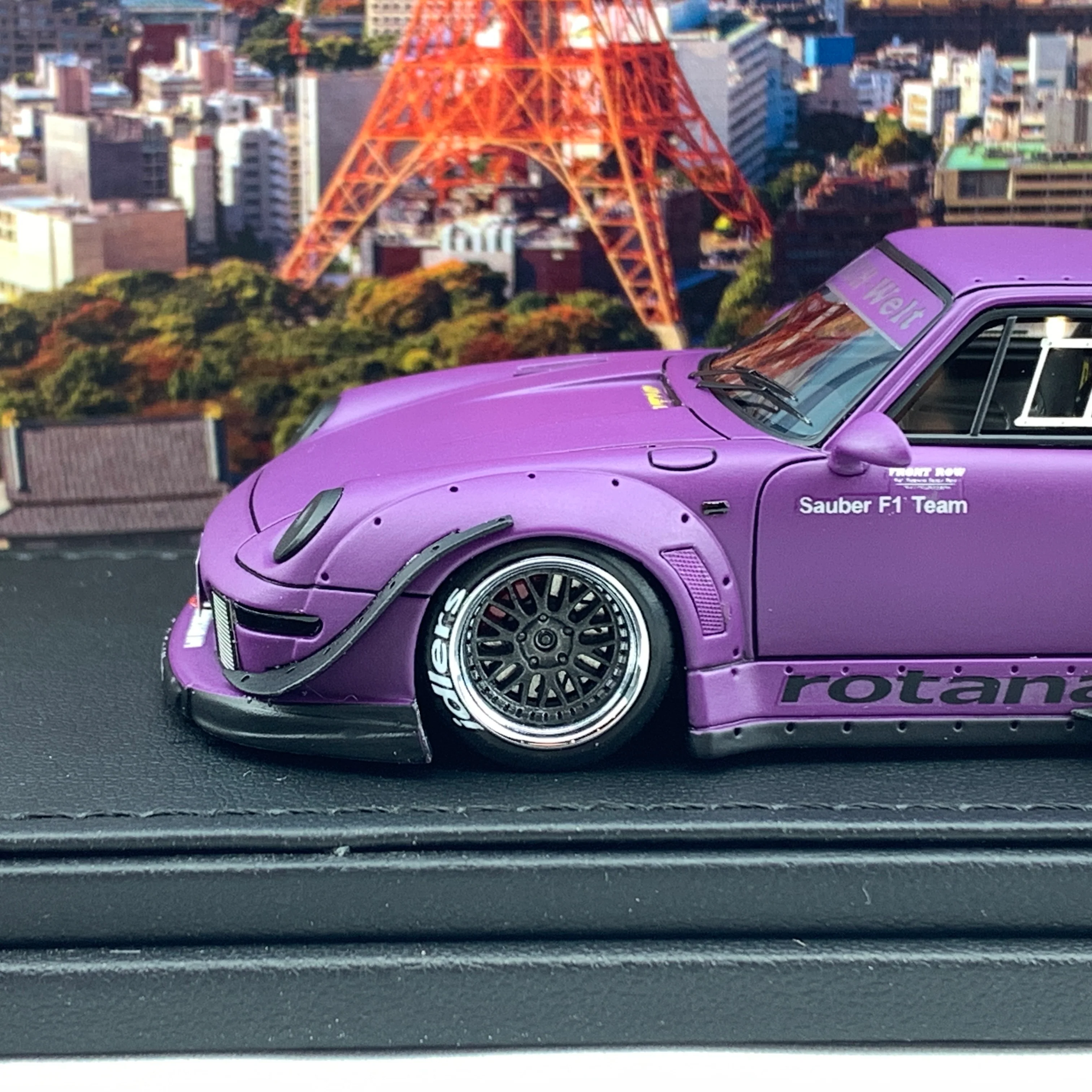Ignition Model 1/43 RWB 993 Rotana Matt Purple IG2174 - Image 4