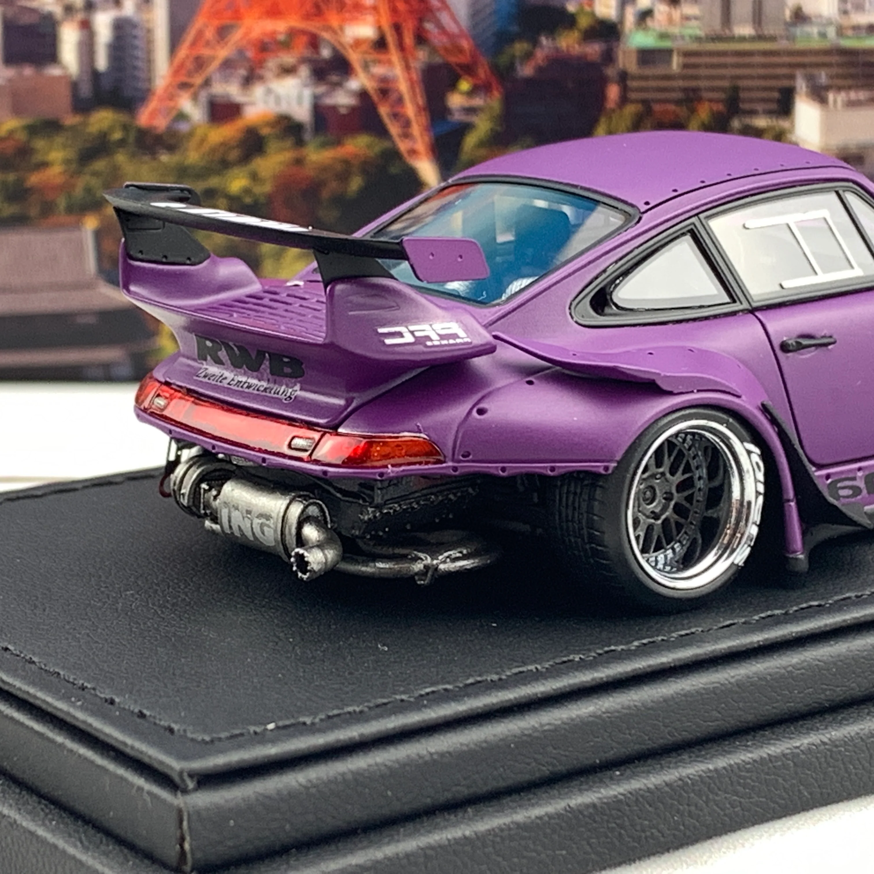 Ignition Model 1/43 RWB 993 Rotana Matt Purple IG2174 - Image 8