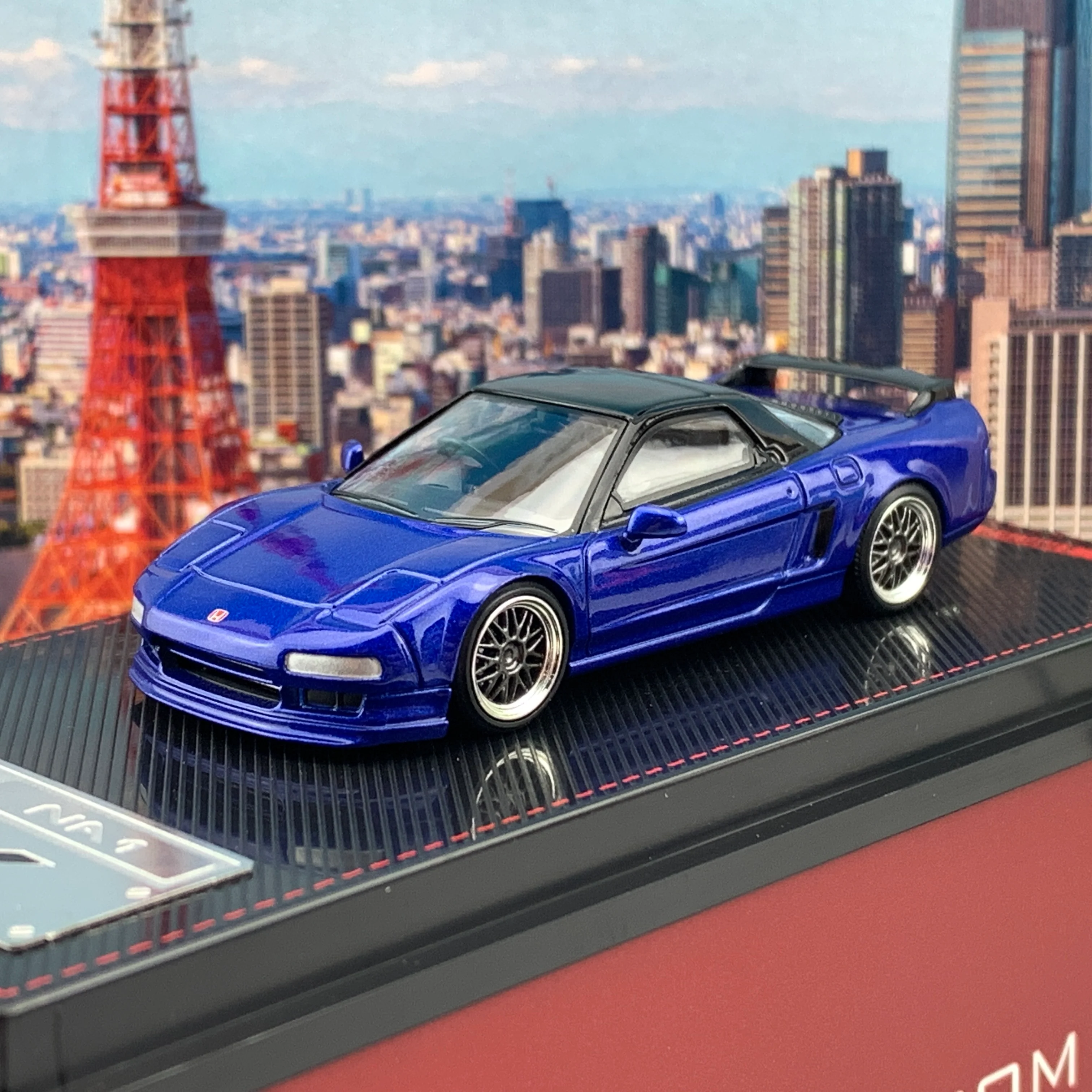 Ignition Model 1/64 Honda NSX NA1 Blue Metallic IG1943 - Image 2