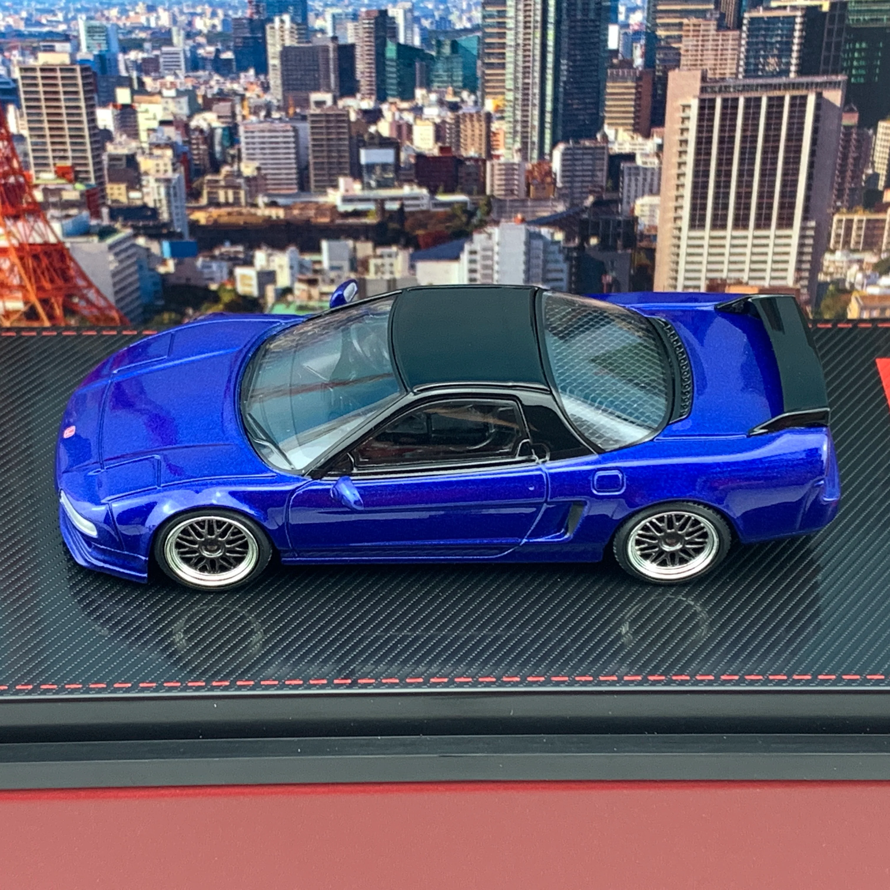 Ignition Model 1/64 Honda NSX NA1 Blue Metallic IG1943 - Image 4