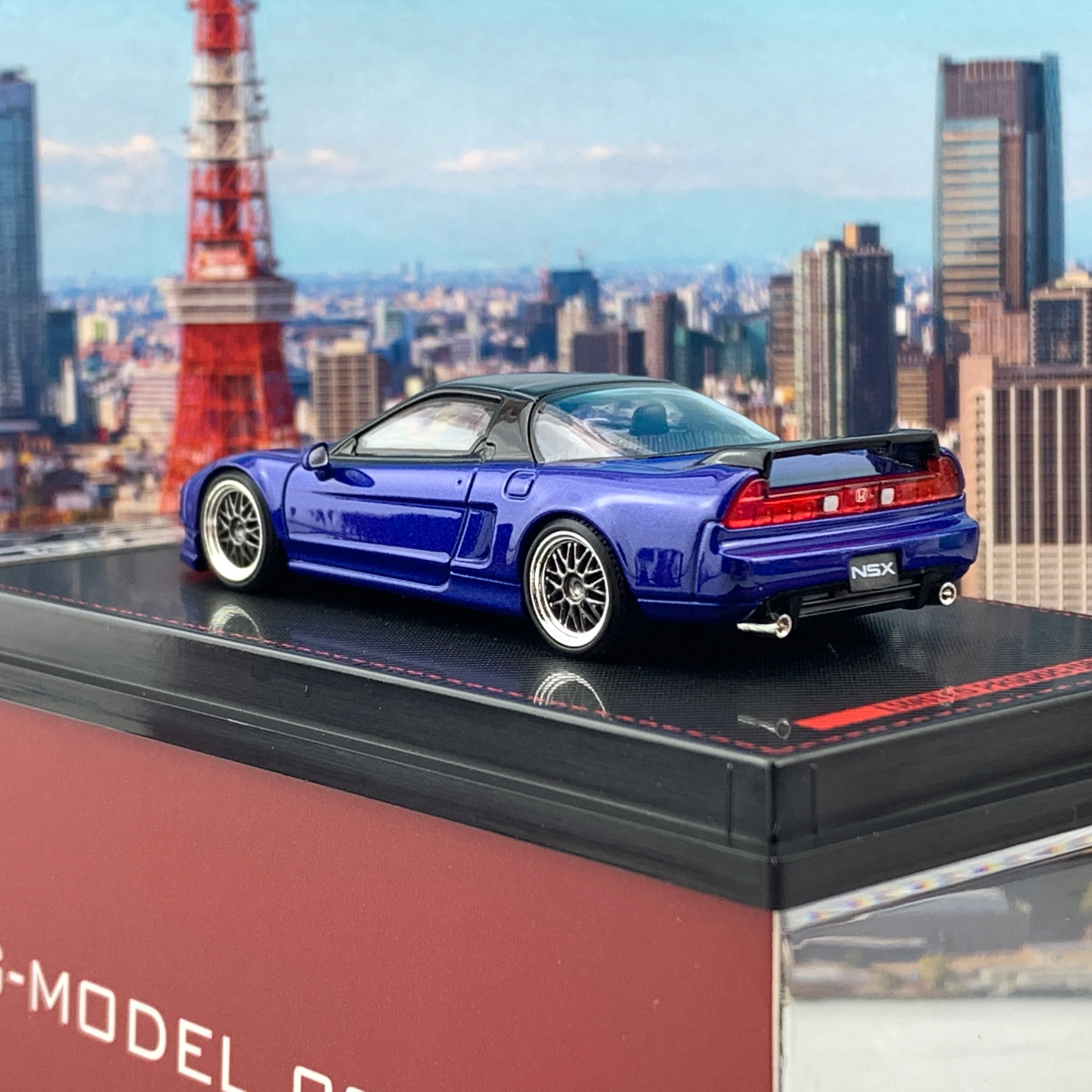 Ignition Model 1/64 Honda NSX NA1 Blue Metallic IG1943 - Image 5