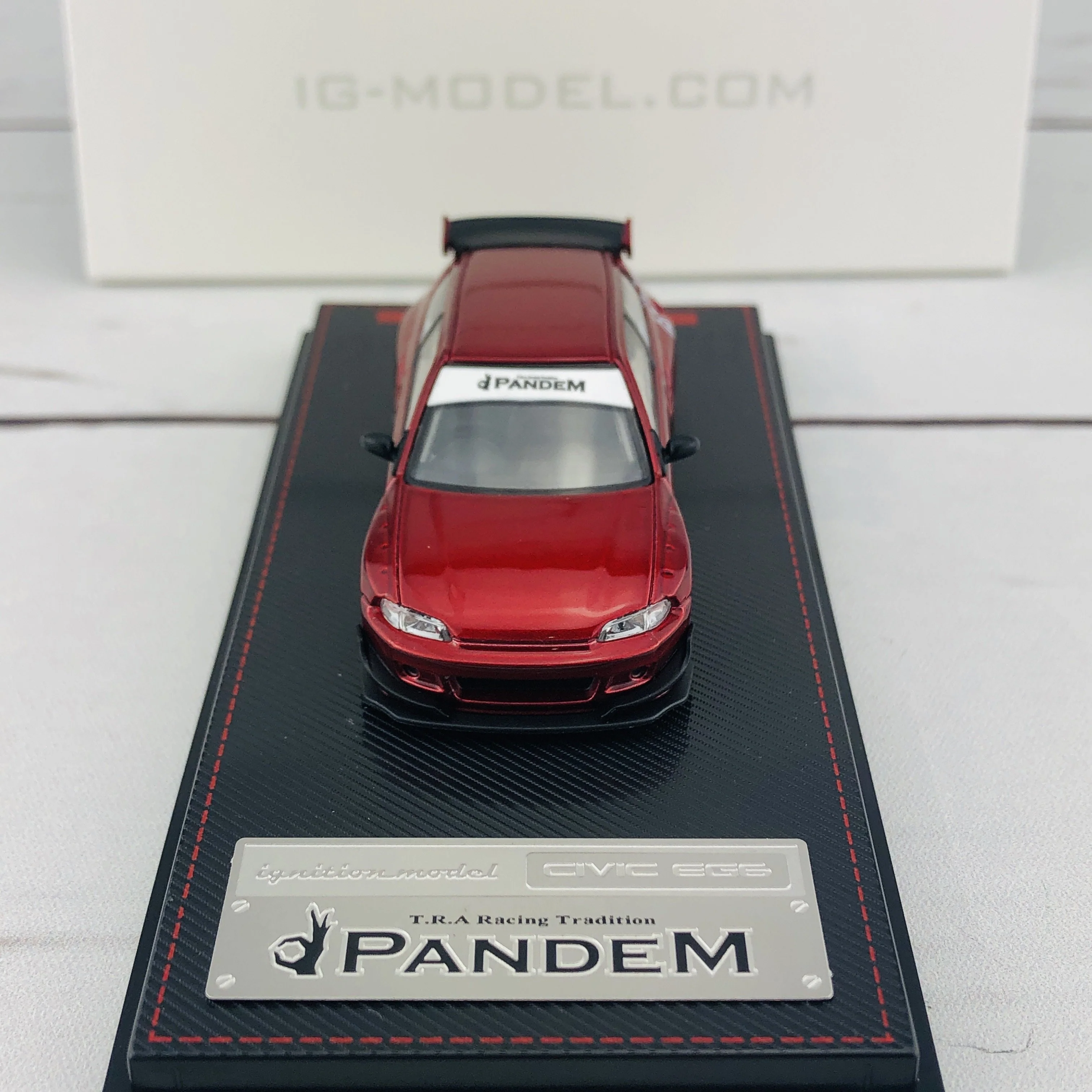 Ignition Model 1/64 Pandem Civic (EG6) Red Metallic 1414 - Image 7