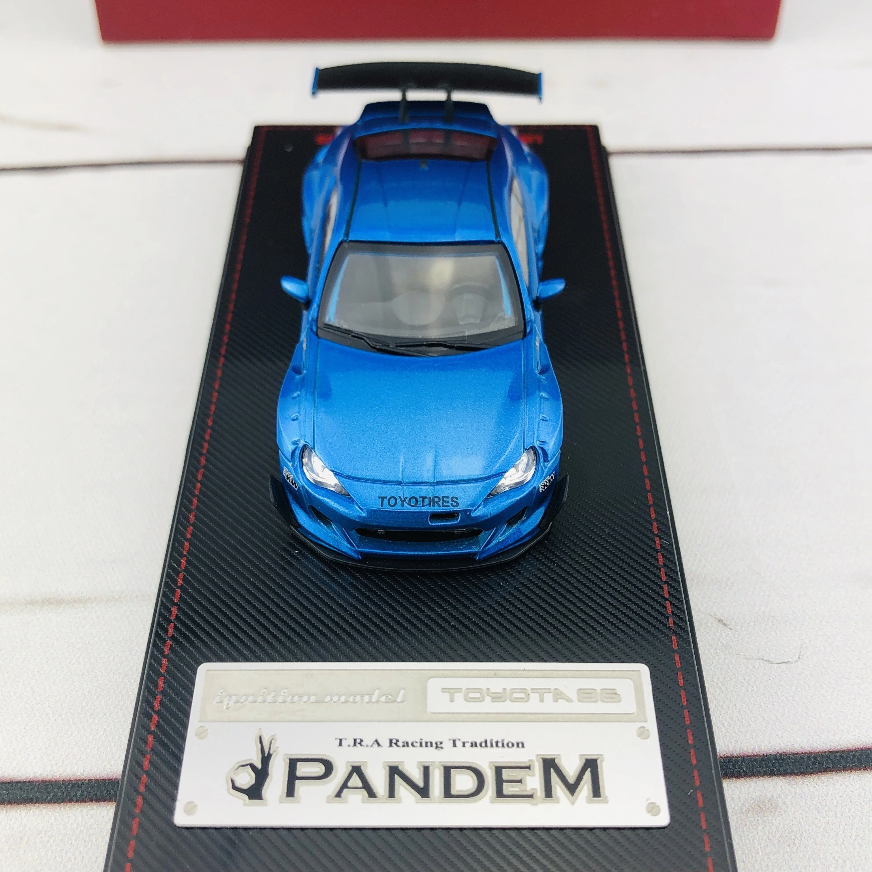 Ignition Model 1/64 Pandem Toyota 86 V3 Blue Metallic 1403 - Image 7