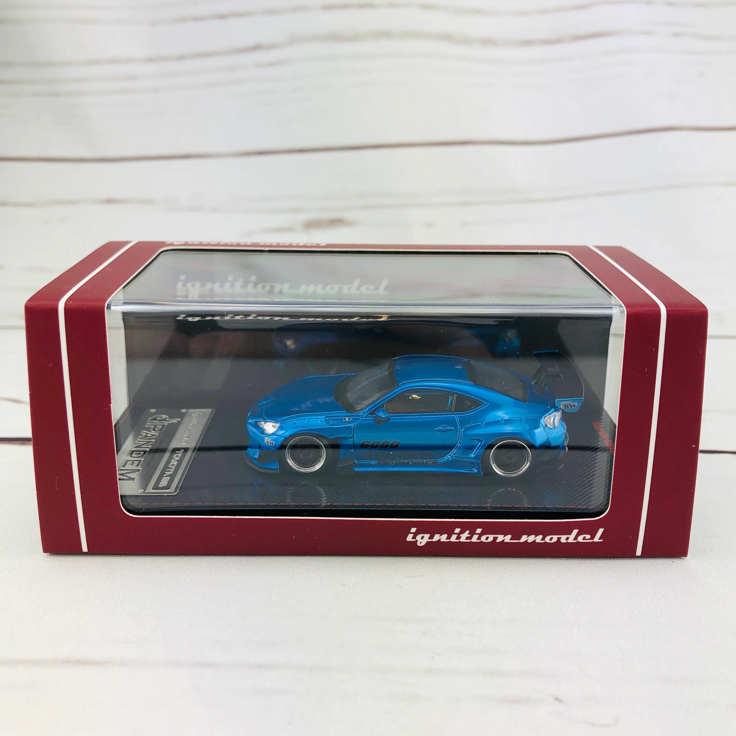 Ignition Model 1/64 Pandem Toyota 86 V3 Blue Metallic 1403 - Image 8