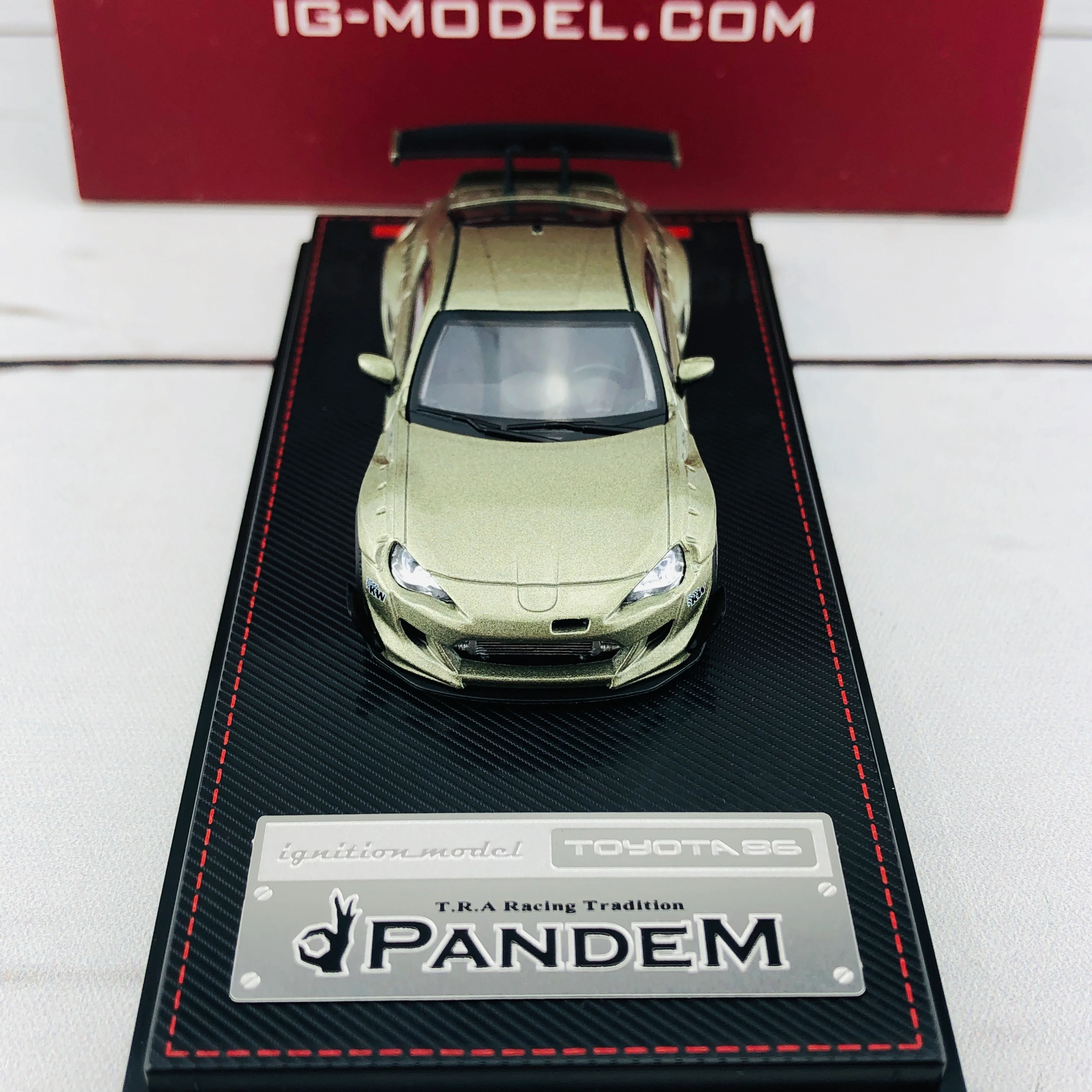 Ignition Model 1/64 Pandem Toyota 86 V3 Green Metallic 1754 - Image 7