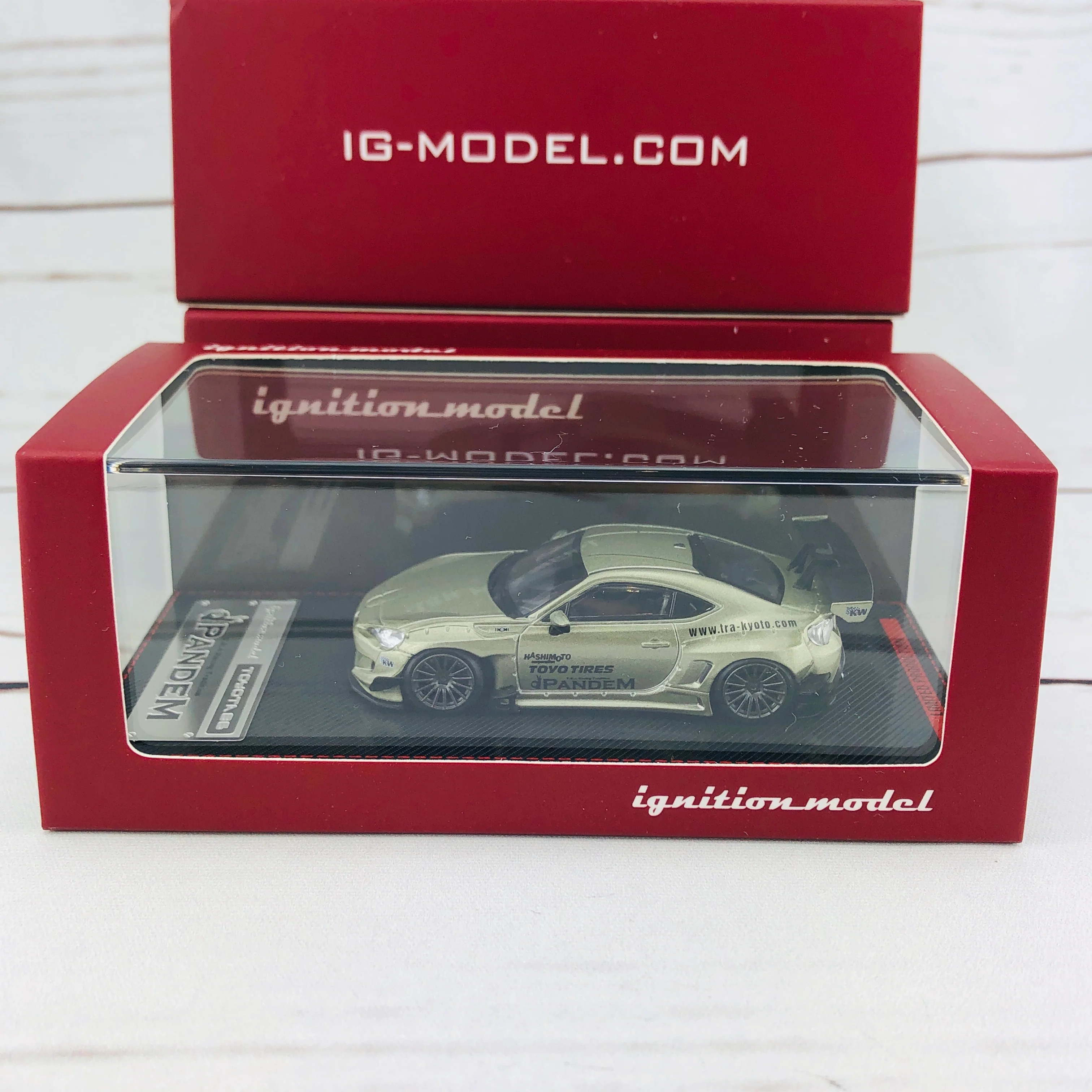 Ignition Model 1/64 Pandem Toyota 86 V3 Green Metallic 1754 - Image 8