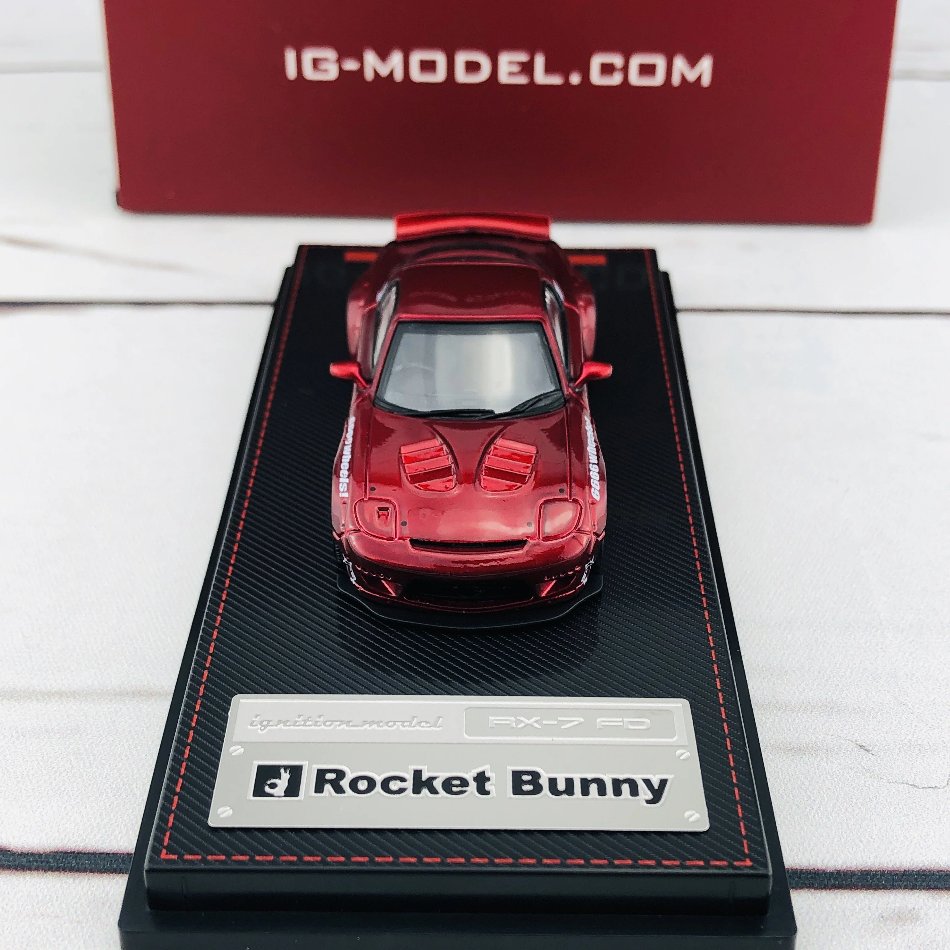 Ignition Model 1/64 Rocket Bunny RX7 (FD35) Red Metallic 1407 - Image 7