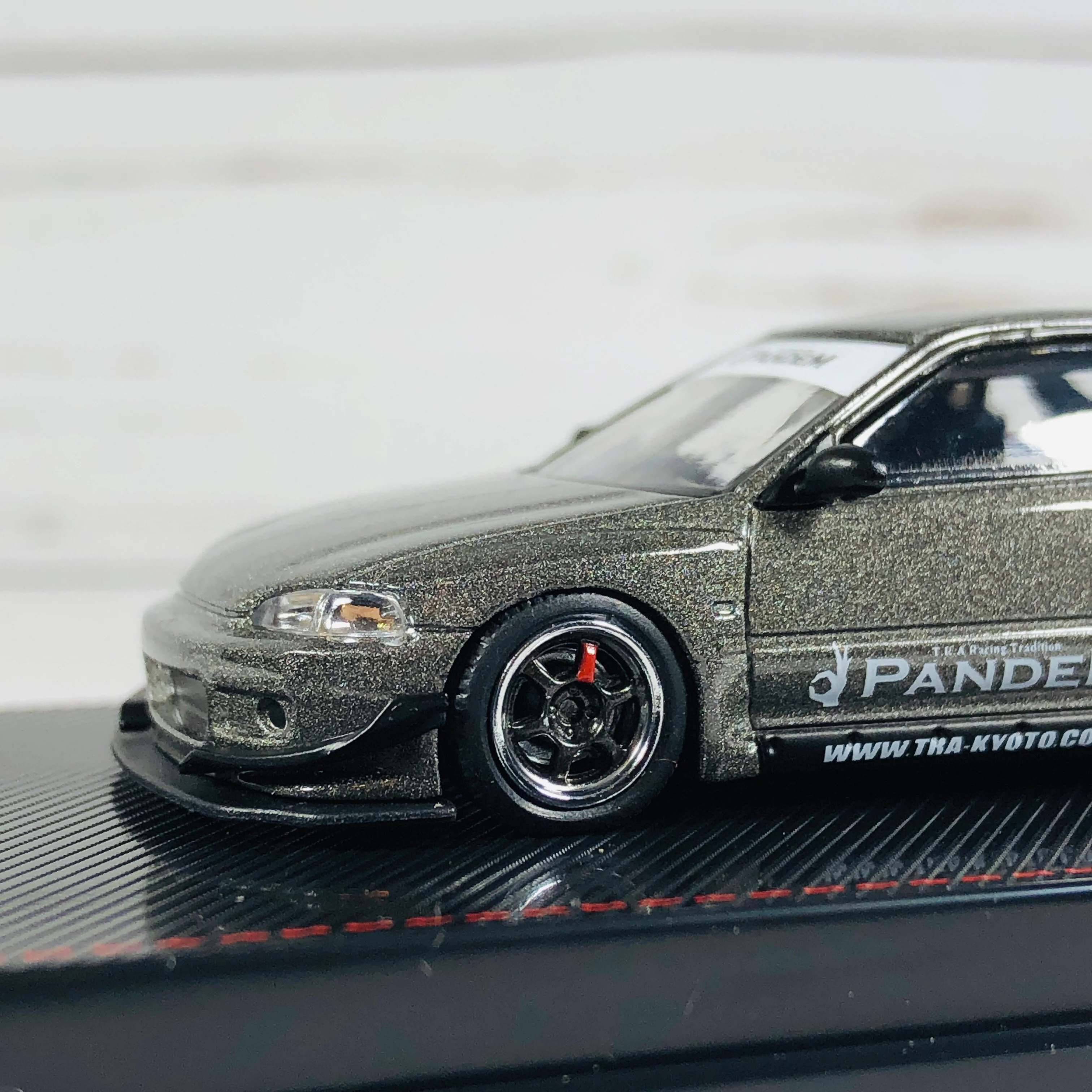 Ignition model 1/64 PANDEM CIVIC (EG6) Gun Metallic - Image 5