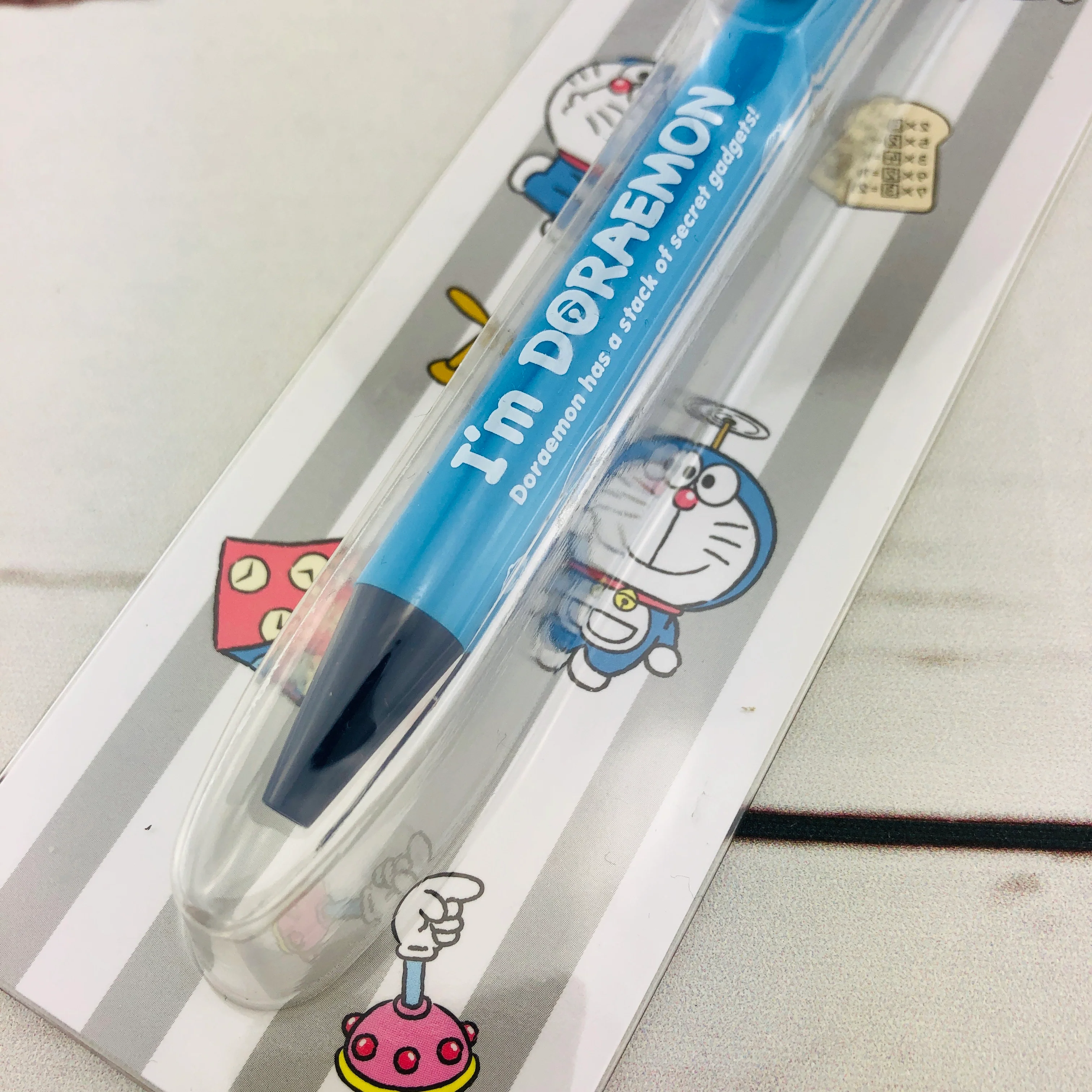 I'm Doraemon Ball Pen (Black) D858 Made in Japan - Image 3