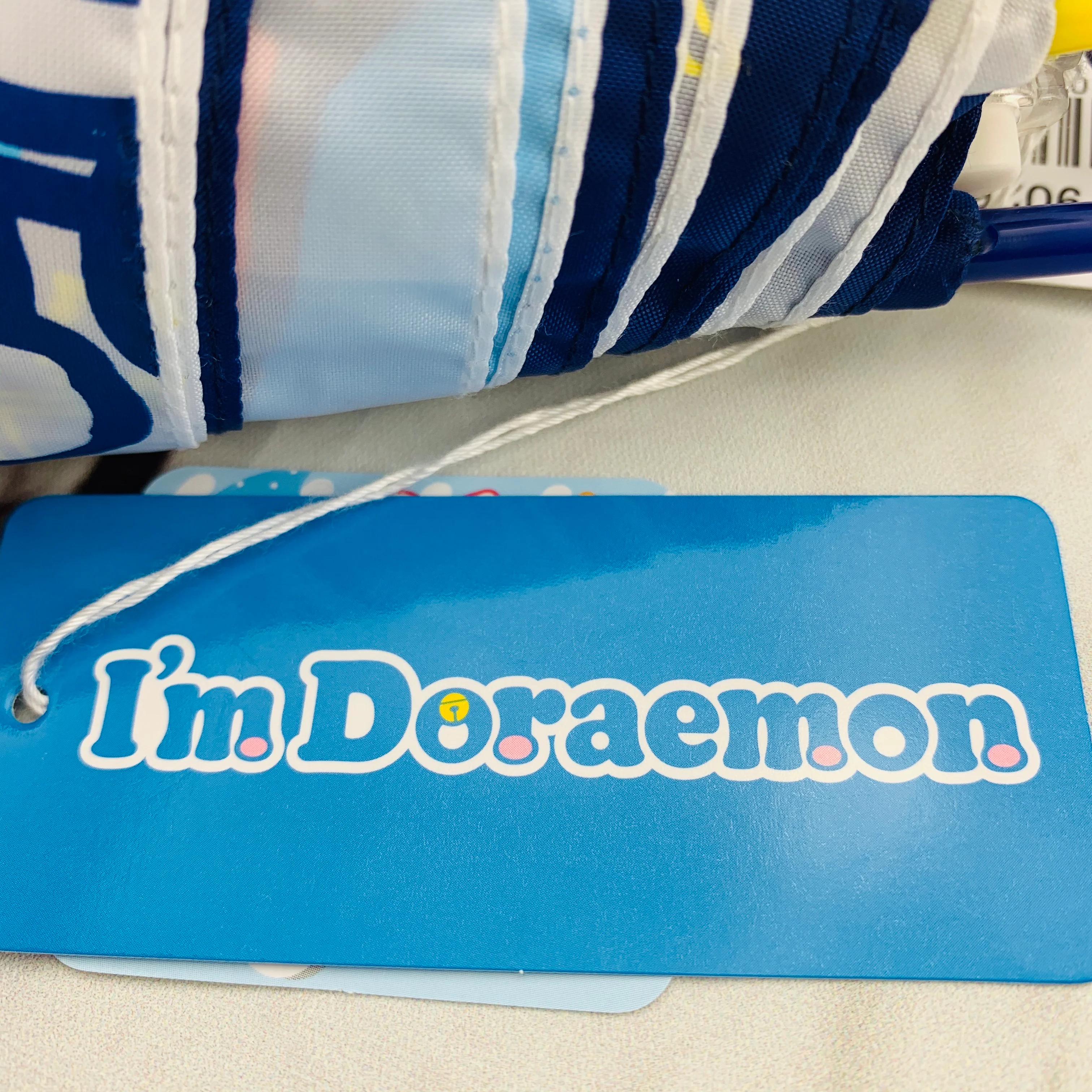 I'm Doraemon Folding Umbrella with Storage Bag 90261 - Image 4