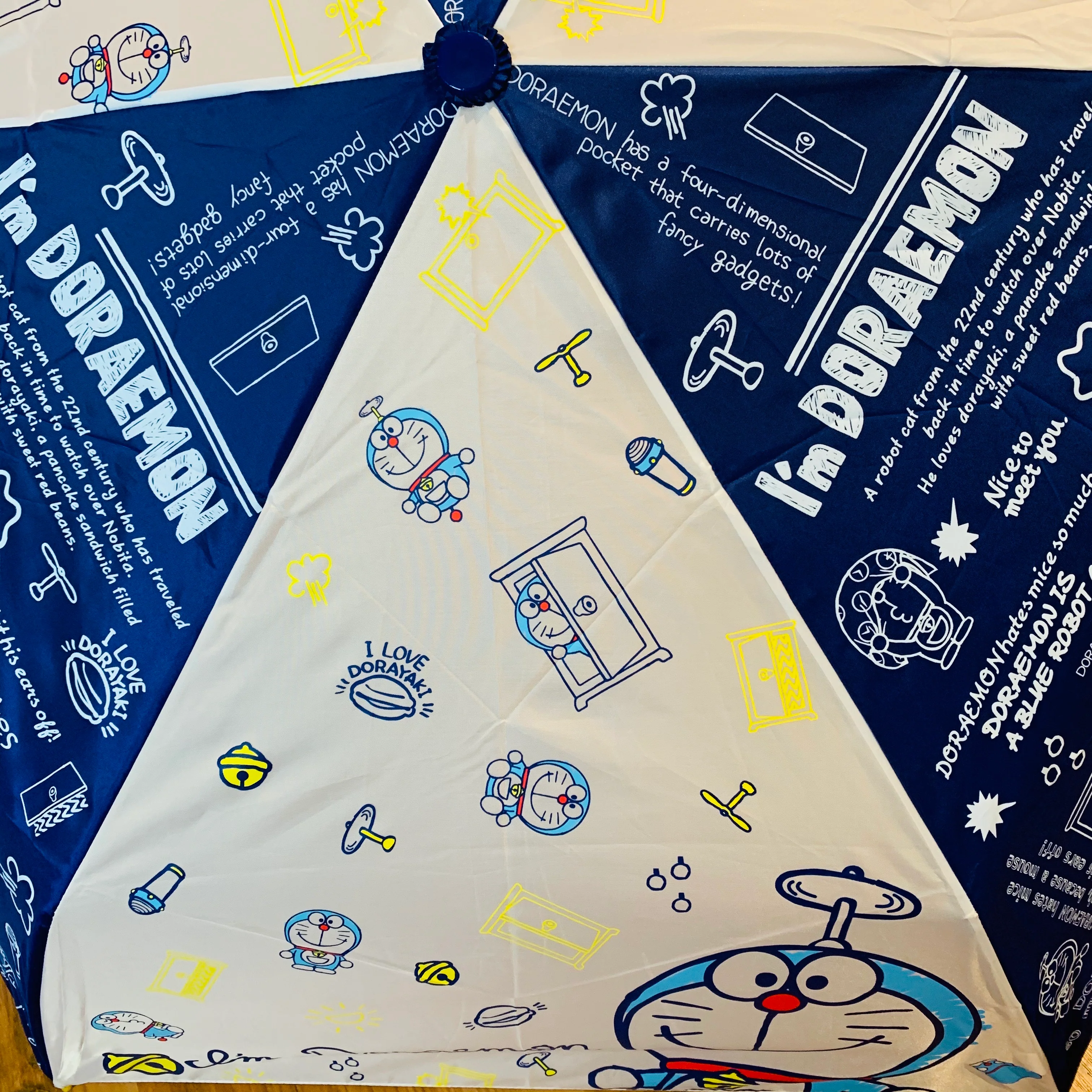 I'm Doraemon Folding Umbrella with Storage Bag 90261 - Image 5