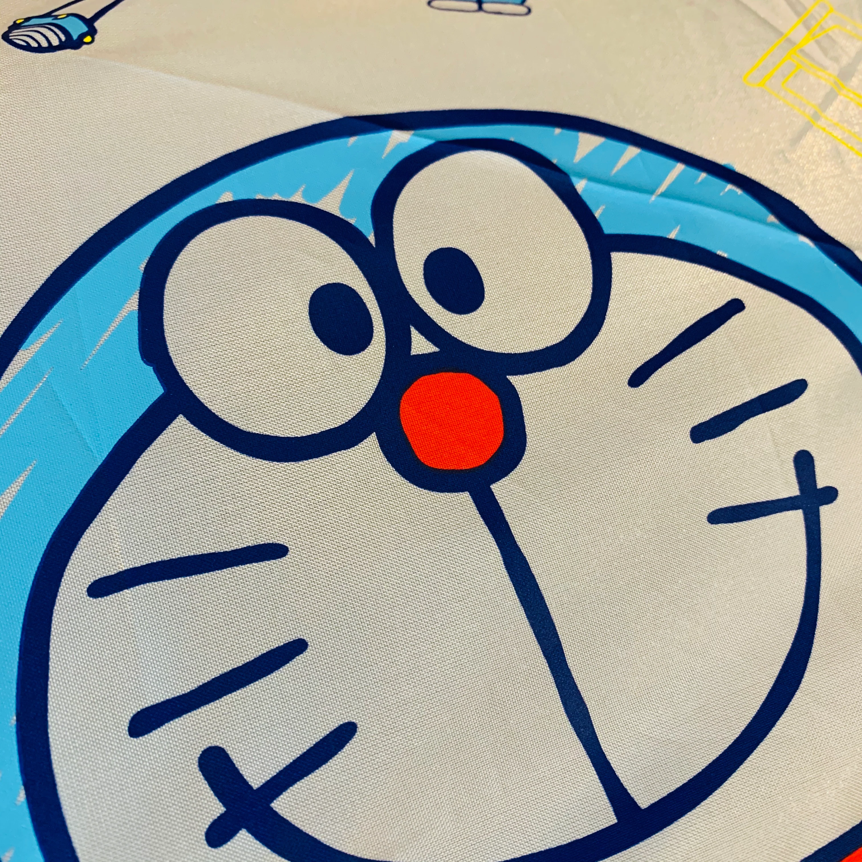 I'm Doraemon Folding Umbrella with Storage Bag 90261 - Image 6