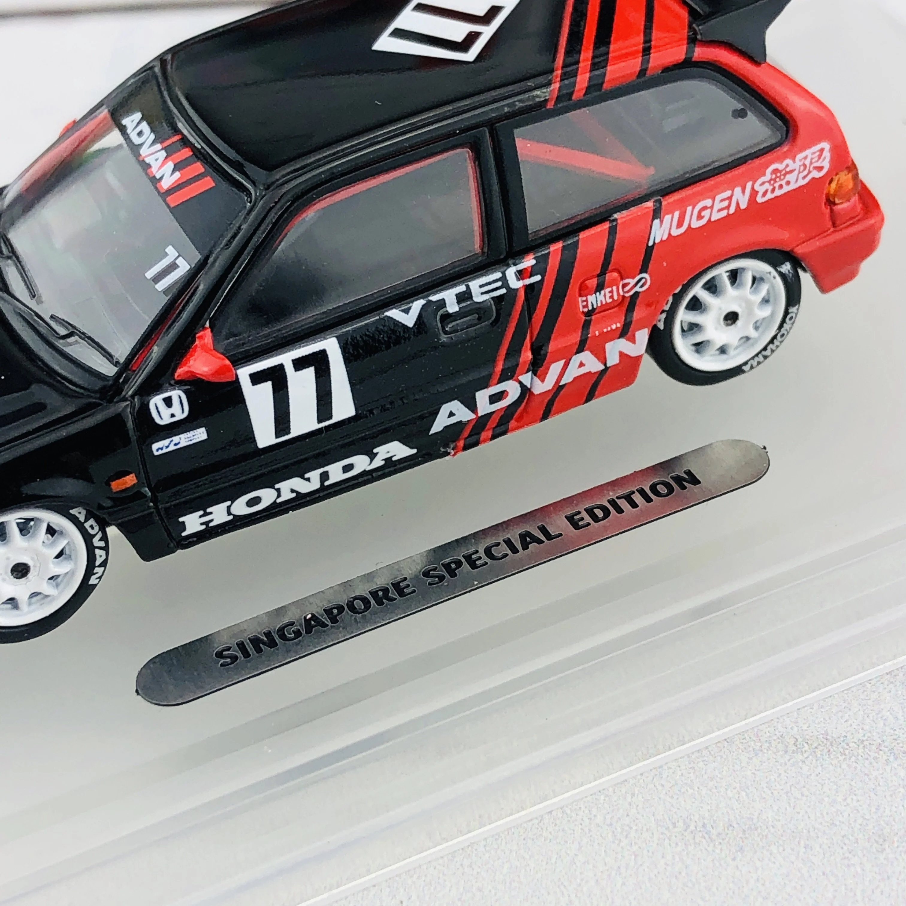 INNO HONDA CIVIC EF9 #77 Advan - Kanjo Racer (Singapore Special Edition) IN64-EF9-ADSGS - Image 5