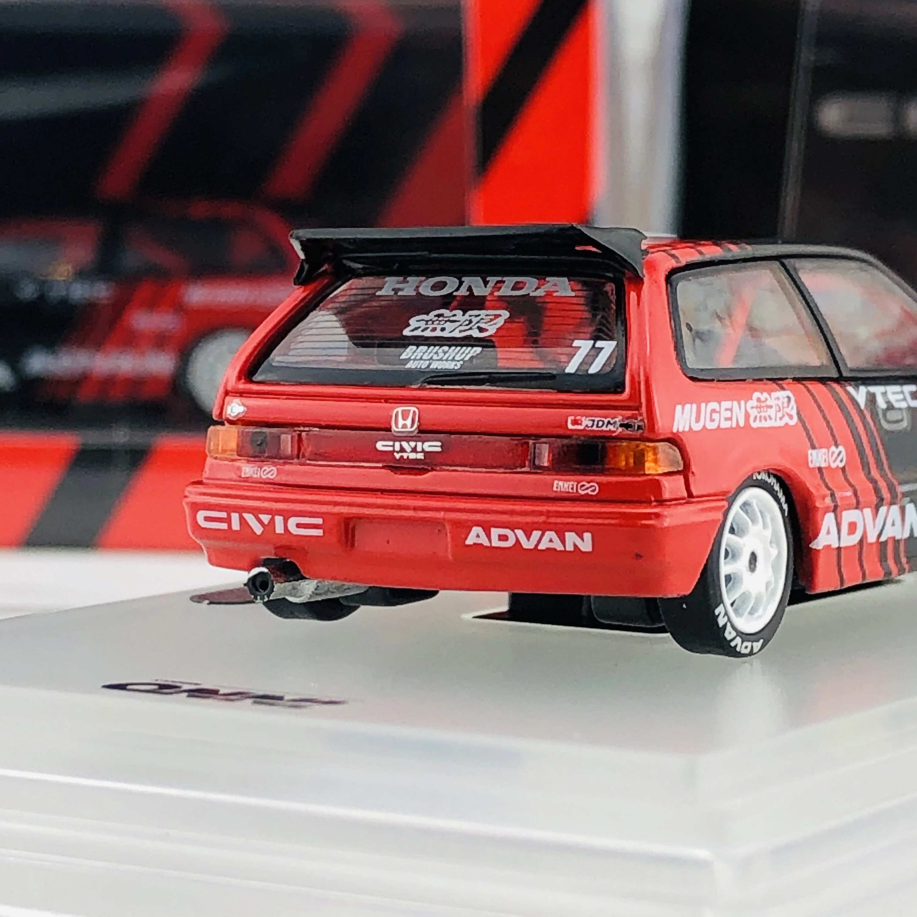 INNO HONDA CIVIC EF9 #77 Advan - Kanjo Racer (Singapore Special Edition) IN64-EF9-ADSGS - Image 6