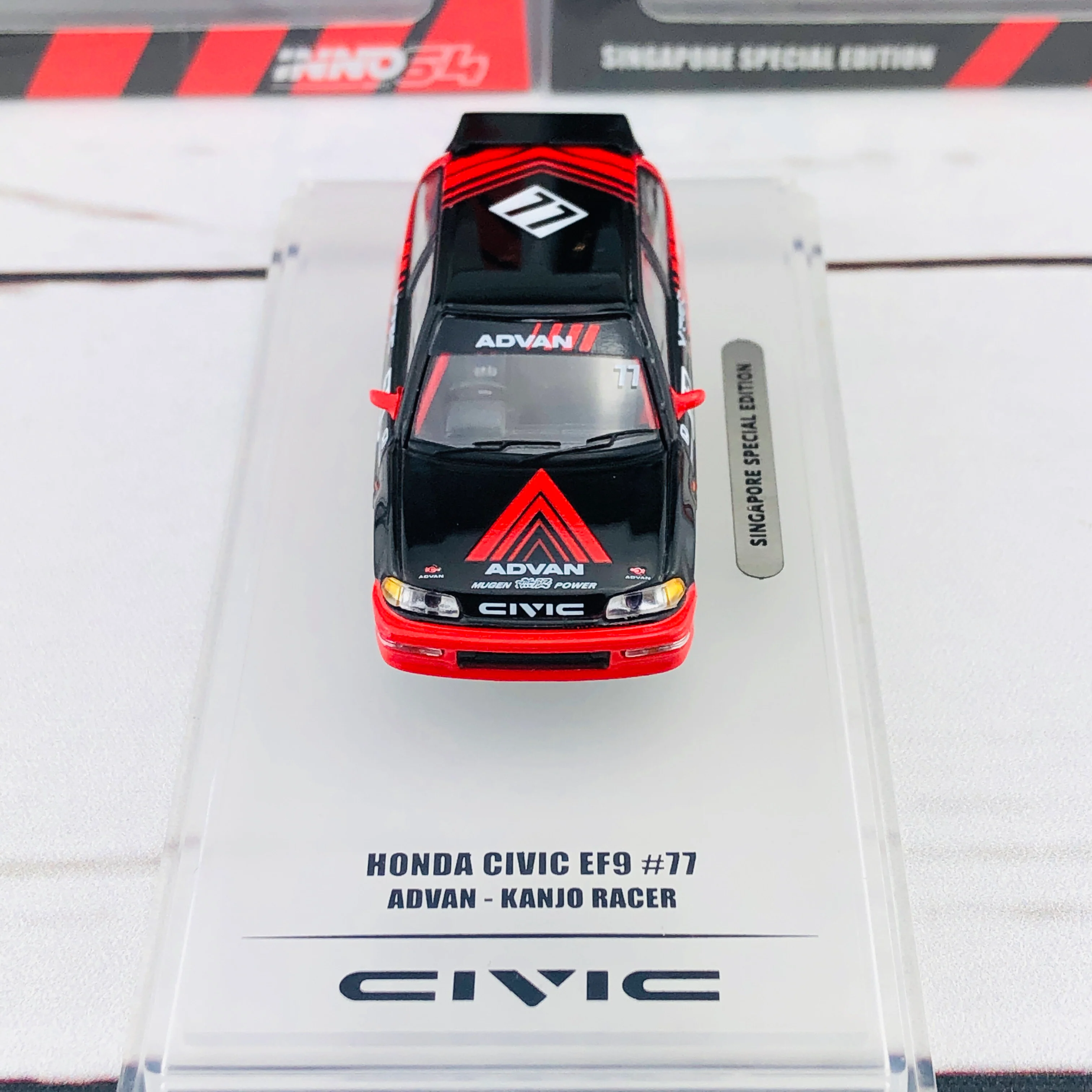 INNO HONDA CIVIC EF9 #77 Advan - Kanjo Racer (Singapore Special Edition) IN64-EF9-ADSGS - Image 8