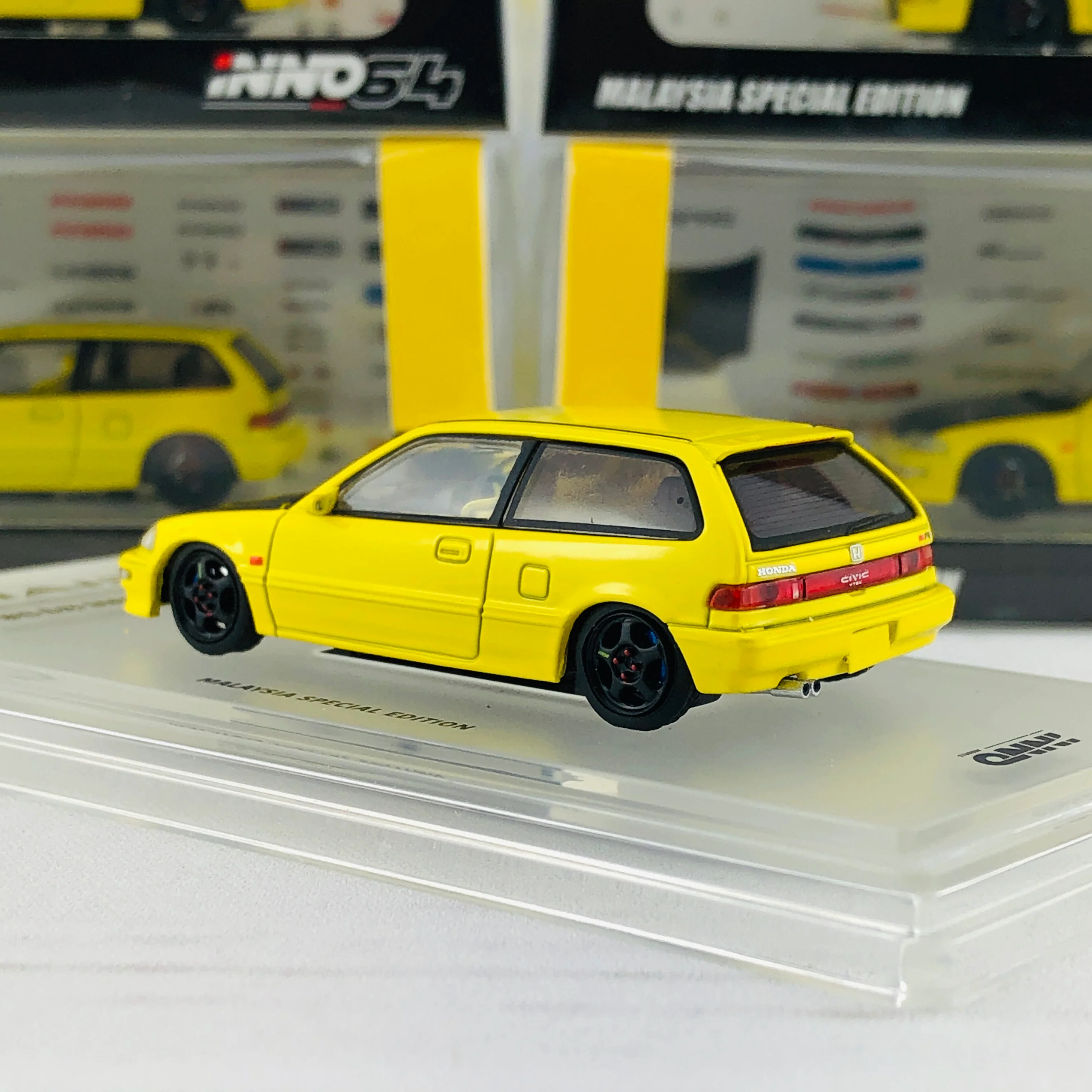 INNO64 HONDA CIVIC EF9 SiR Malaysia Special Edition IN64-EF9-YLMLS - Image 5