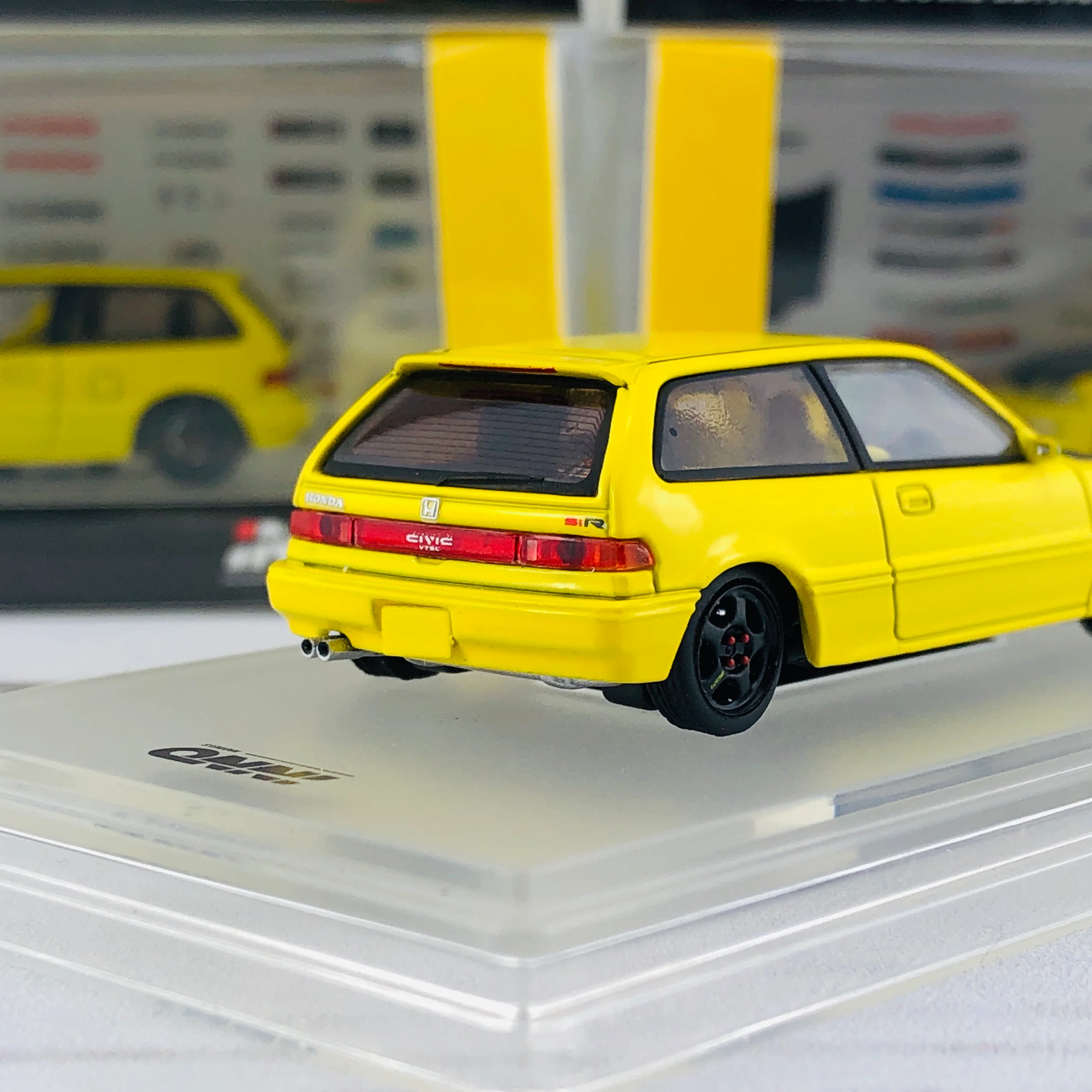 INNO64 HONDA CIVIC EF9 SiR Malaysia Special Edition IN64-EF9-YLMLS - Image 7