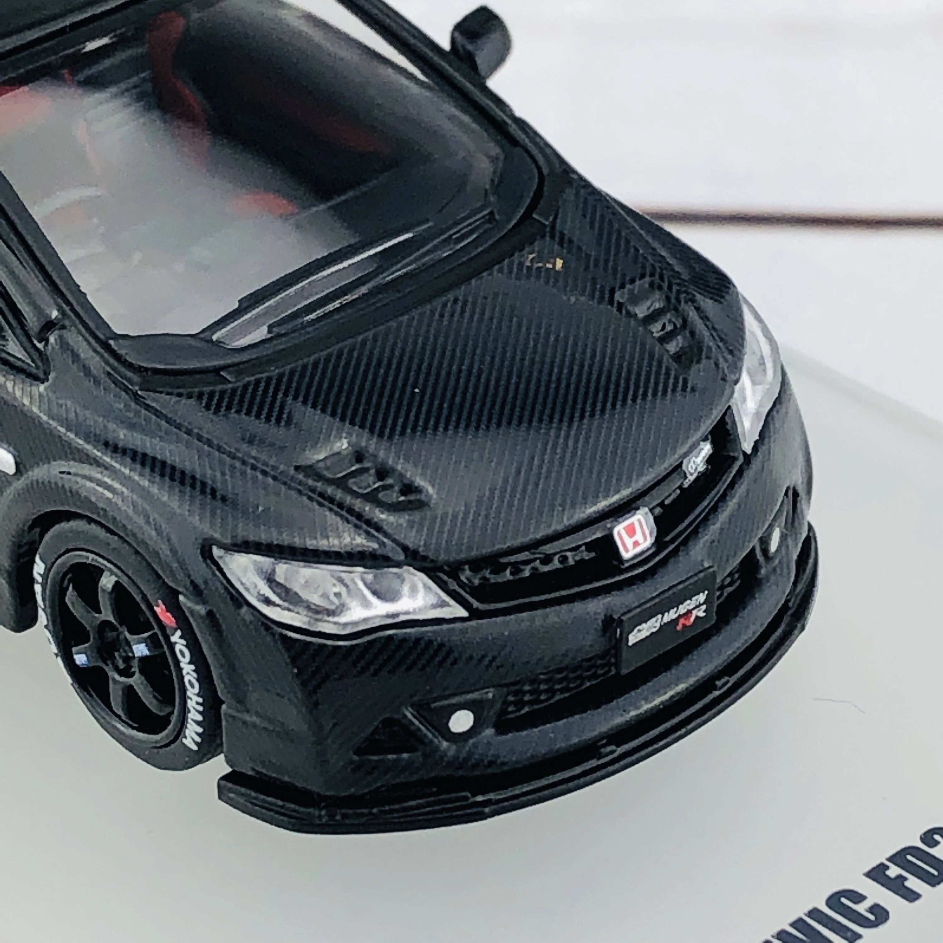 INNO64 1/64 HONDA CIVIC FD2 Mugen RR (Singapore Special Edition) IN64-FD2R-BLSG  **Limited Qty** - Image 8