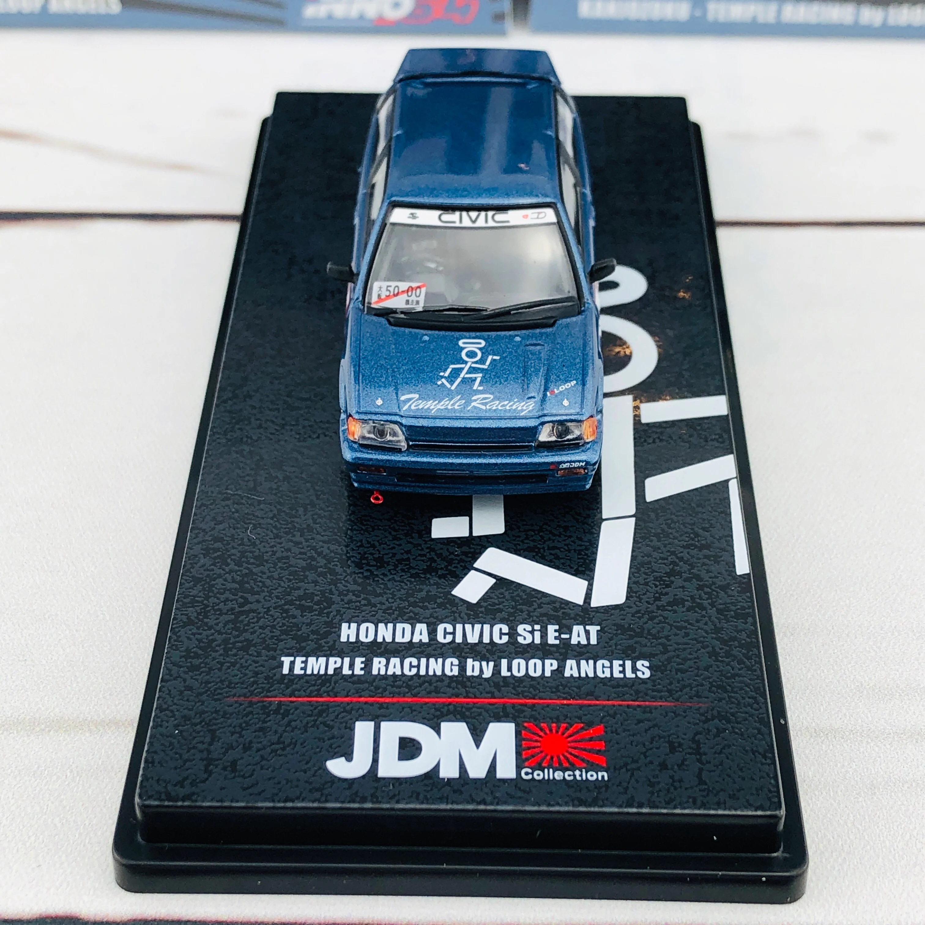 INNO64 JDM Collection HONDA CIVIC Si E-AT Kanjozoku - Temple Racing by Loop Angels IN64-EAT-JDM02 - Image 8