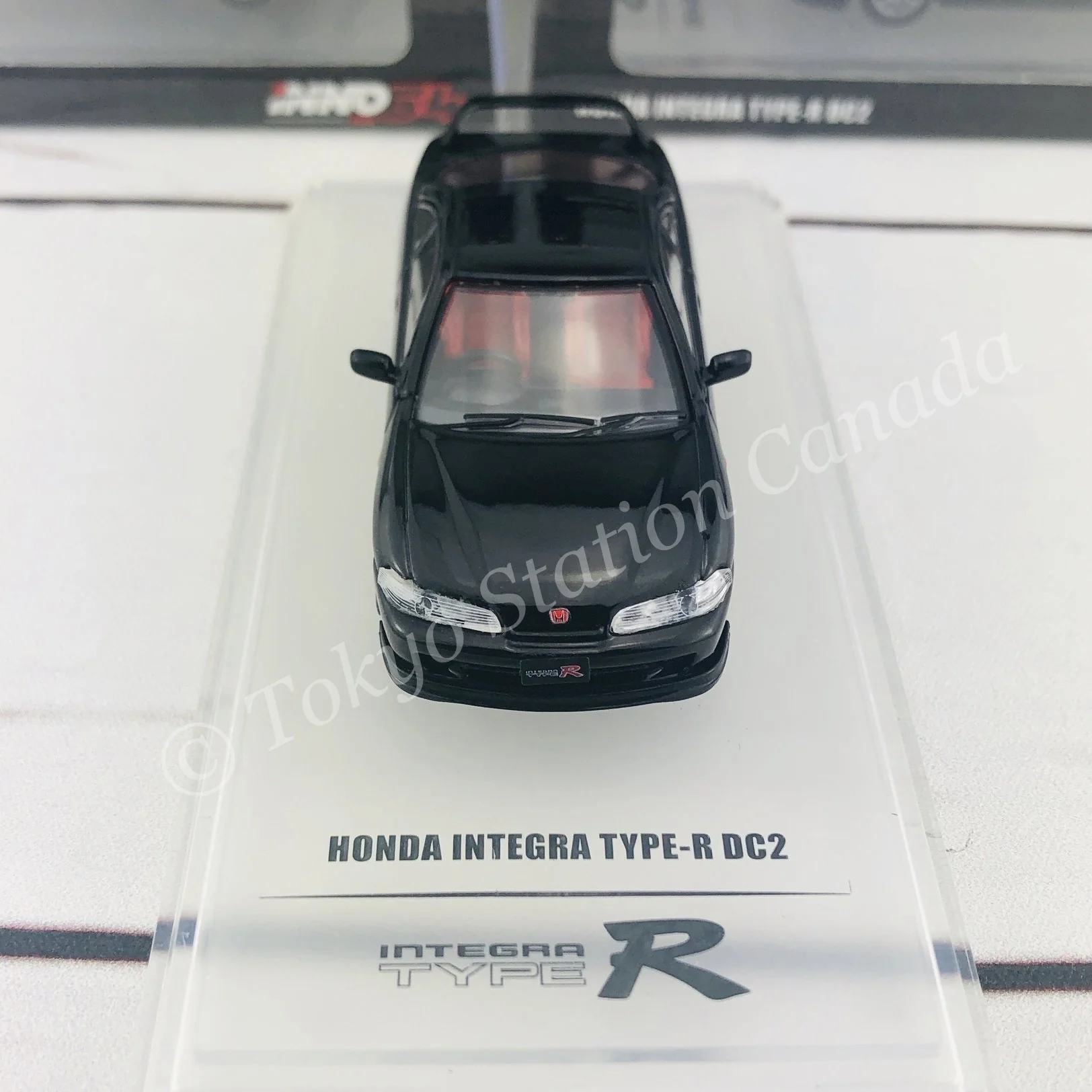 INNO64 1/64 Honda Integra Type-R DC2 Black IN64-DC2-BLA - Image 7