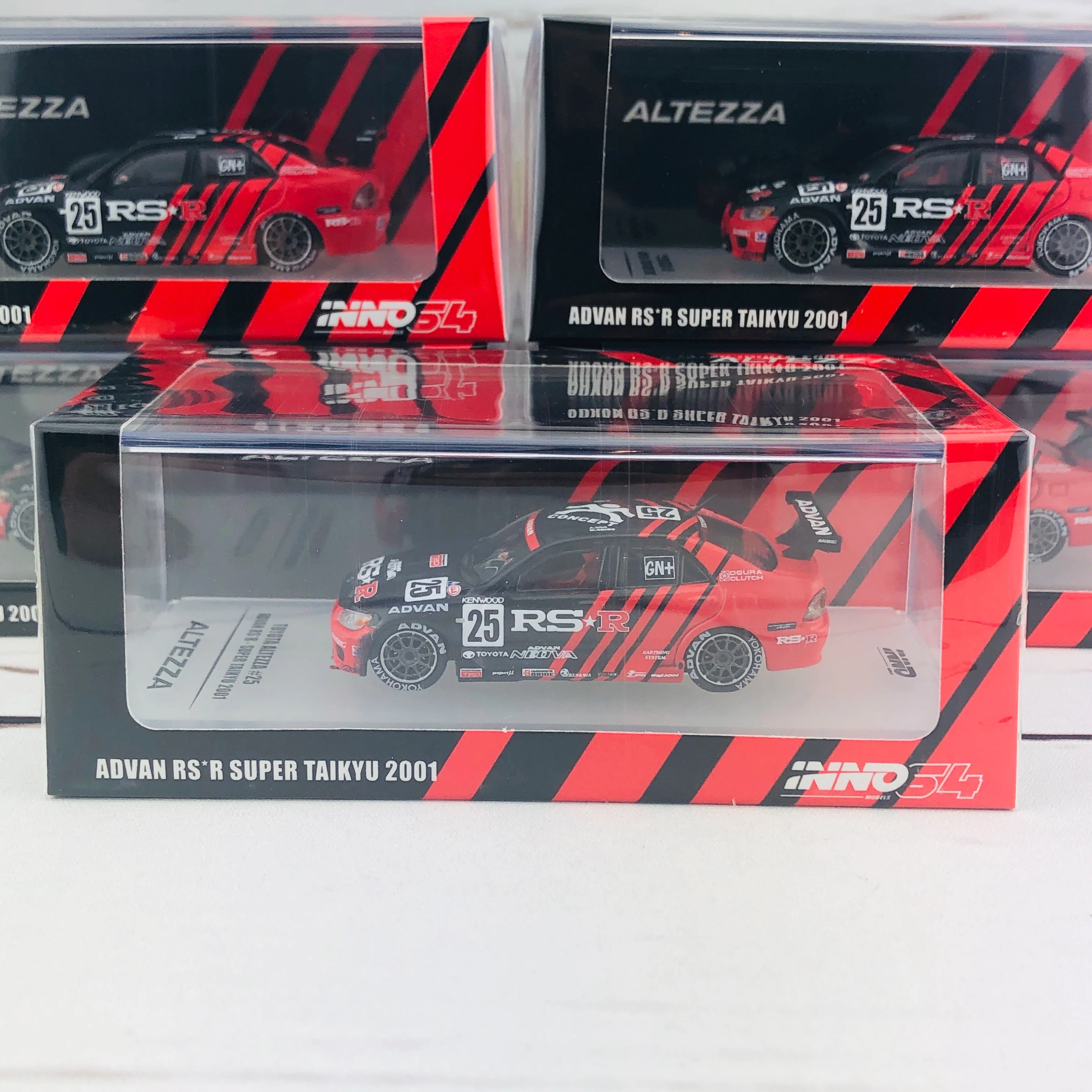 INNO64 1/64 TOYOTA ALTEZZA #25 Advan RS'R - Super Taikyu 2001 IN64-RS200-RSRJP - Image 8