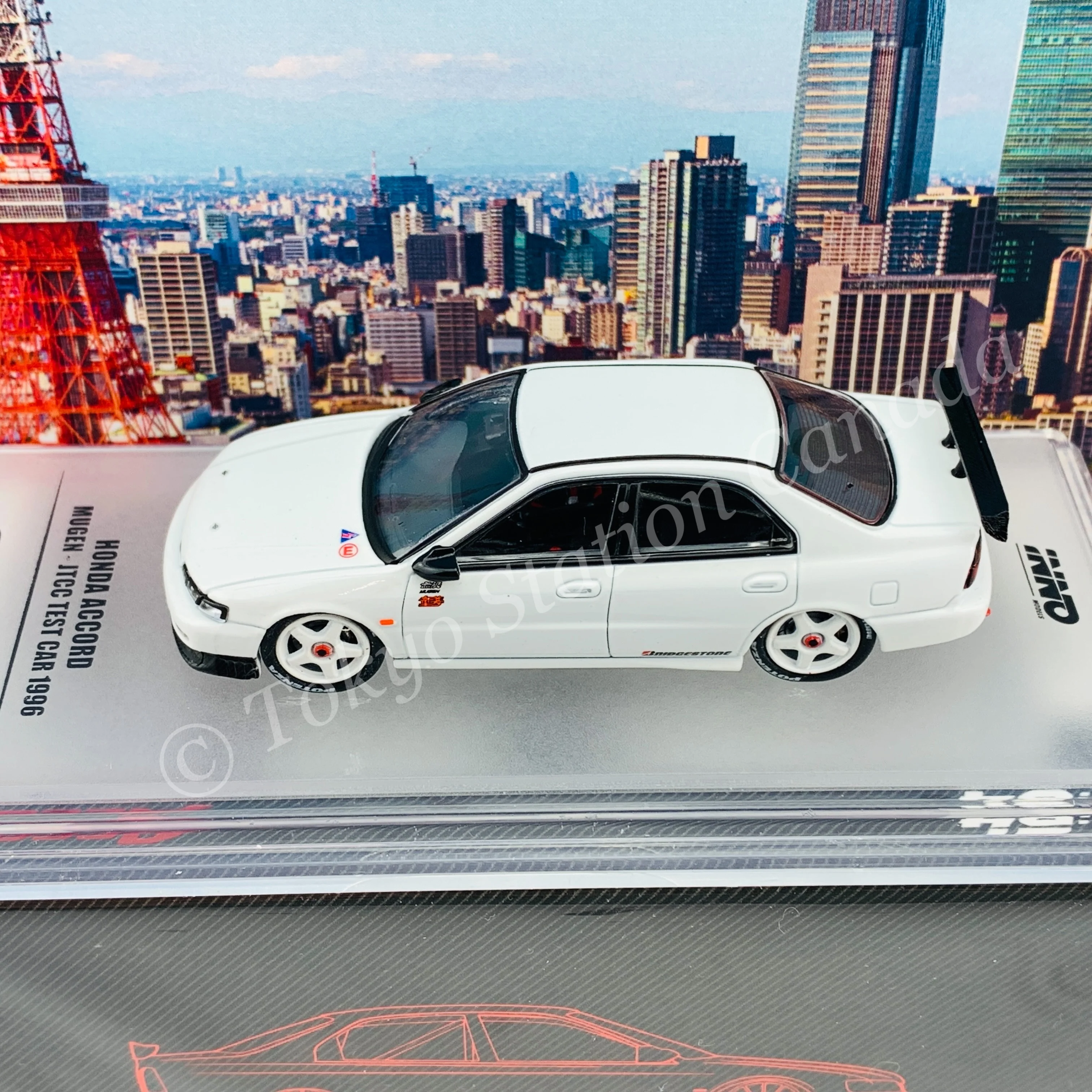 INNO64 HONDA ACCORD "MUGEN TEST CAR" JTCC 1996 IN64-CD6-WH96 - Image 4