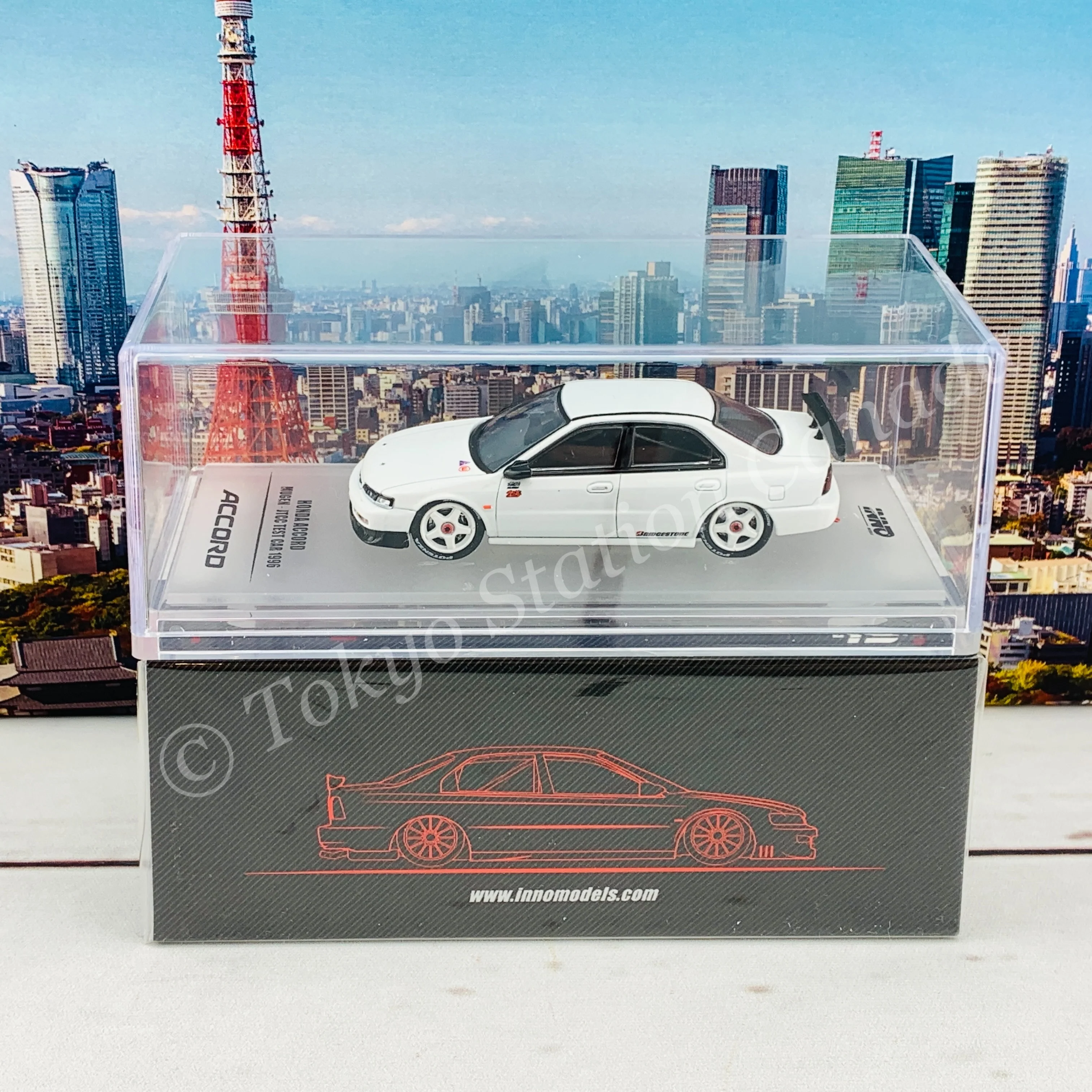 INNO64 HONDA ACCORD "MUGEN TEST CAR" JTCC 1996 IN64-CD6-WH96 - Image 6