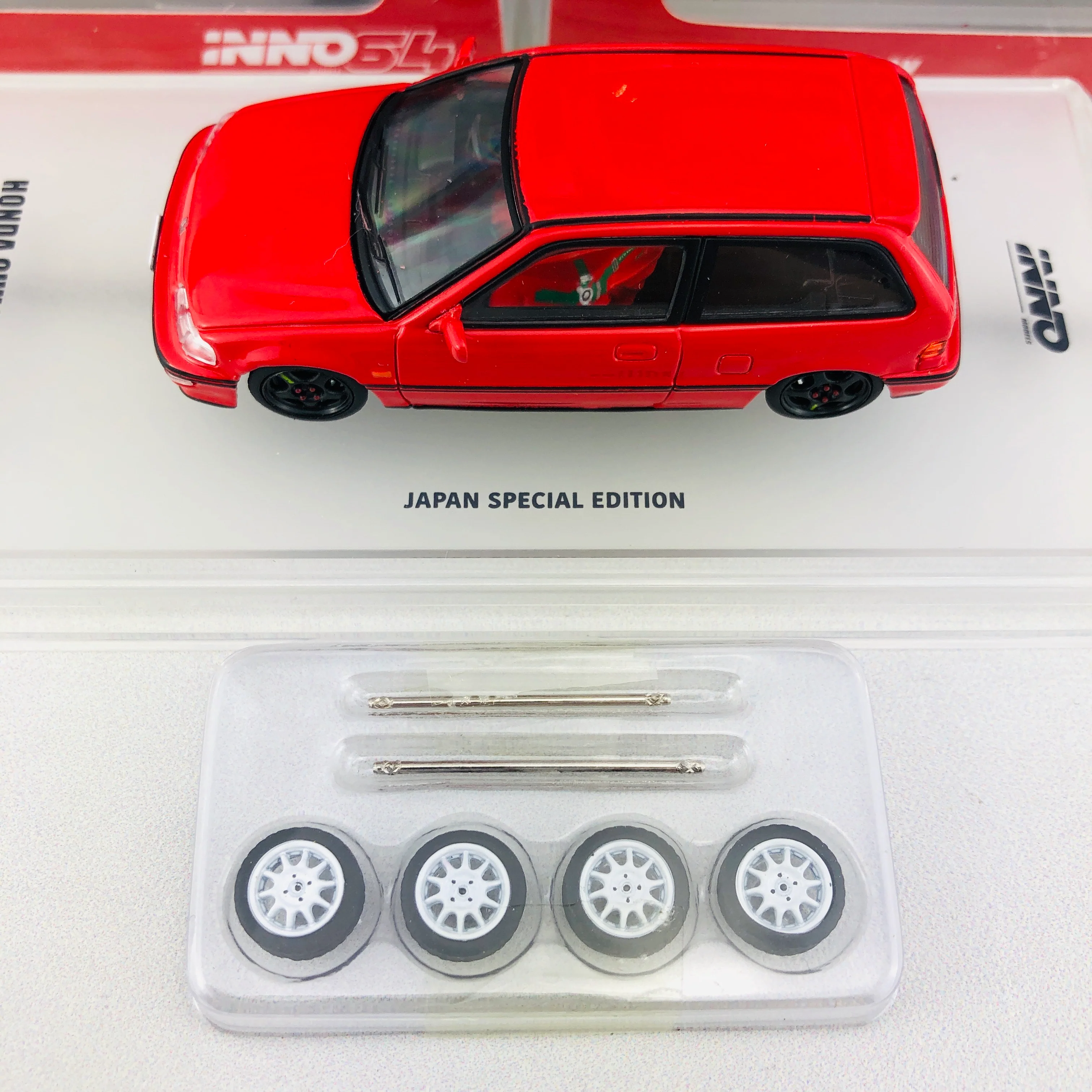 INNO64 HONDA CIVIC EF9 SiR Japan Special Edition IN64-EF9-REDJS - Image 9