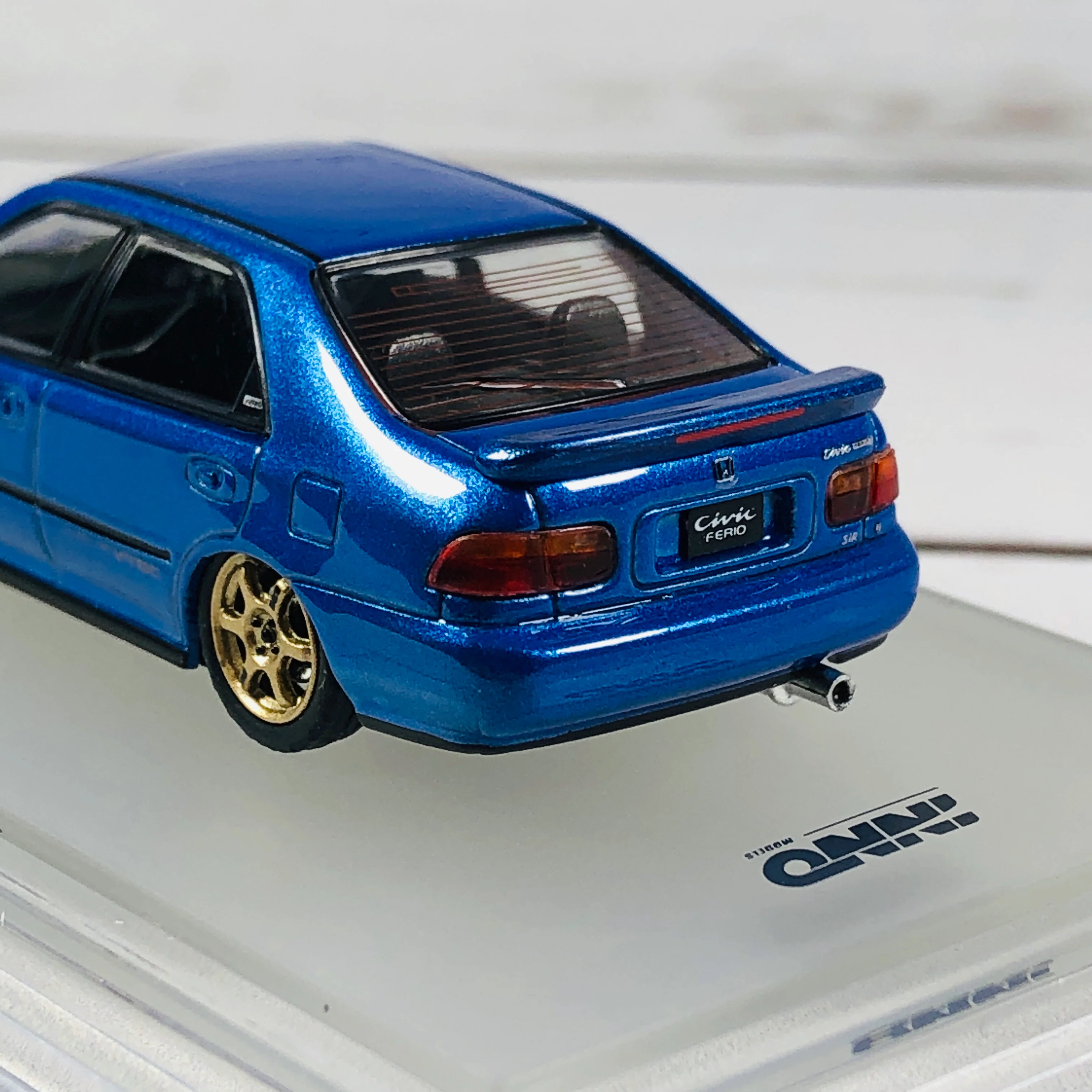 INNO64 HONDA CIVIC FERIO EG9 BLUE  IN64-EG9-BLU - Image 6