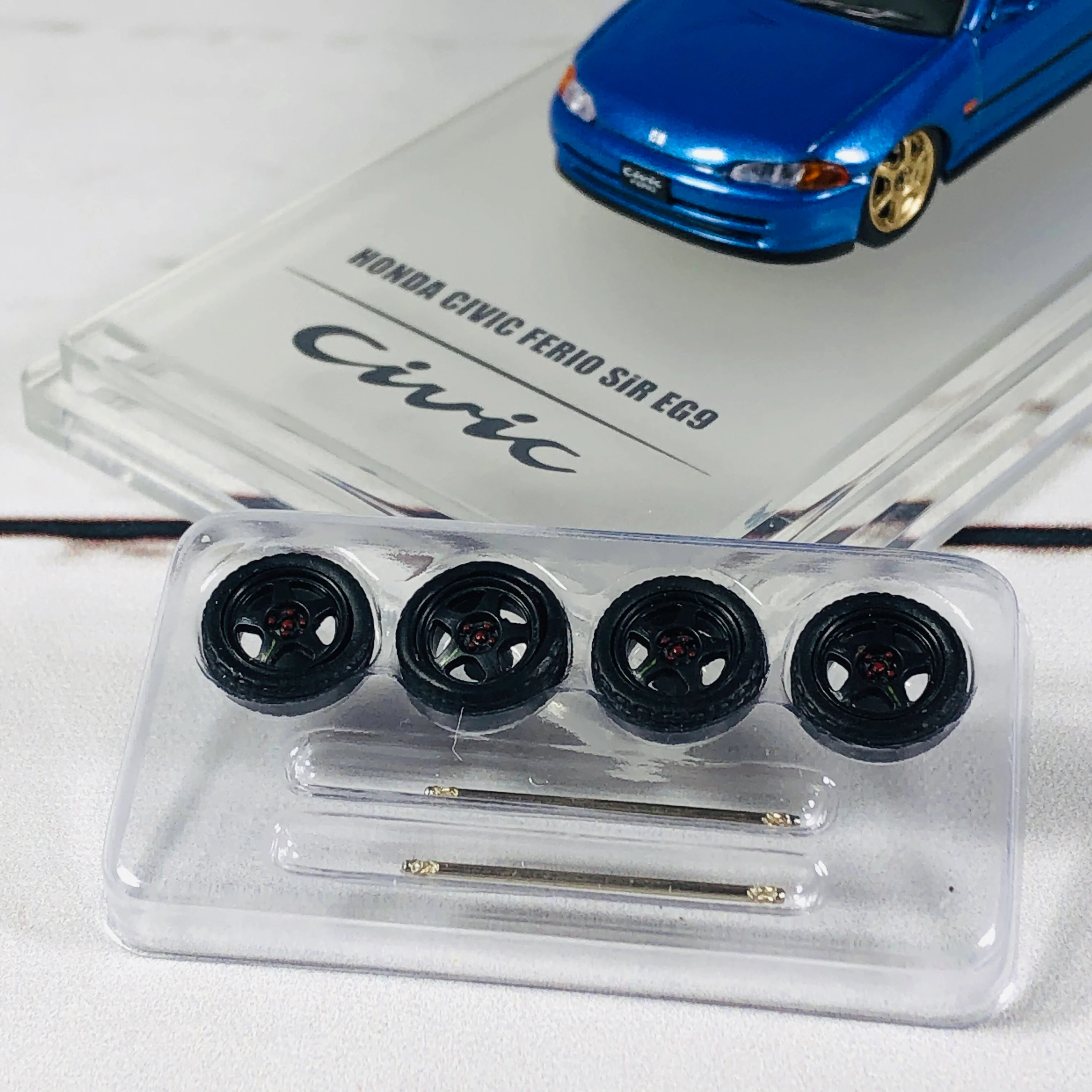 INNO64 HONDA CIVIC FERIO EG9 BLUE  IN64-EG9-BLU - Image 7
